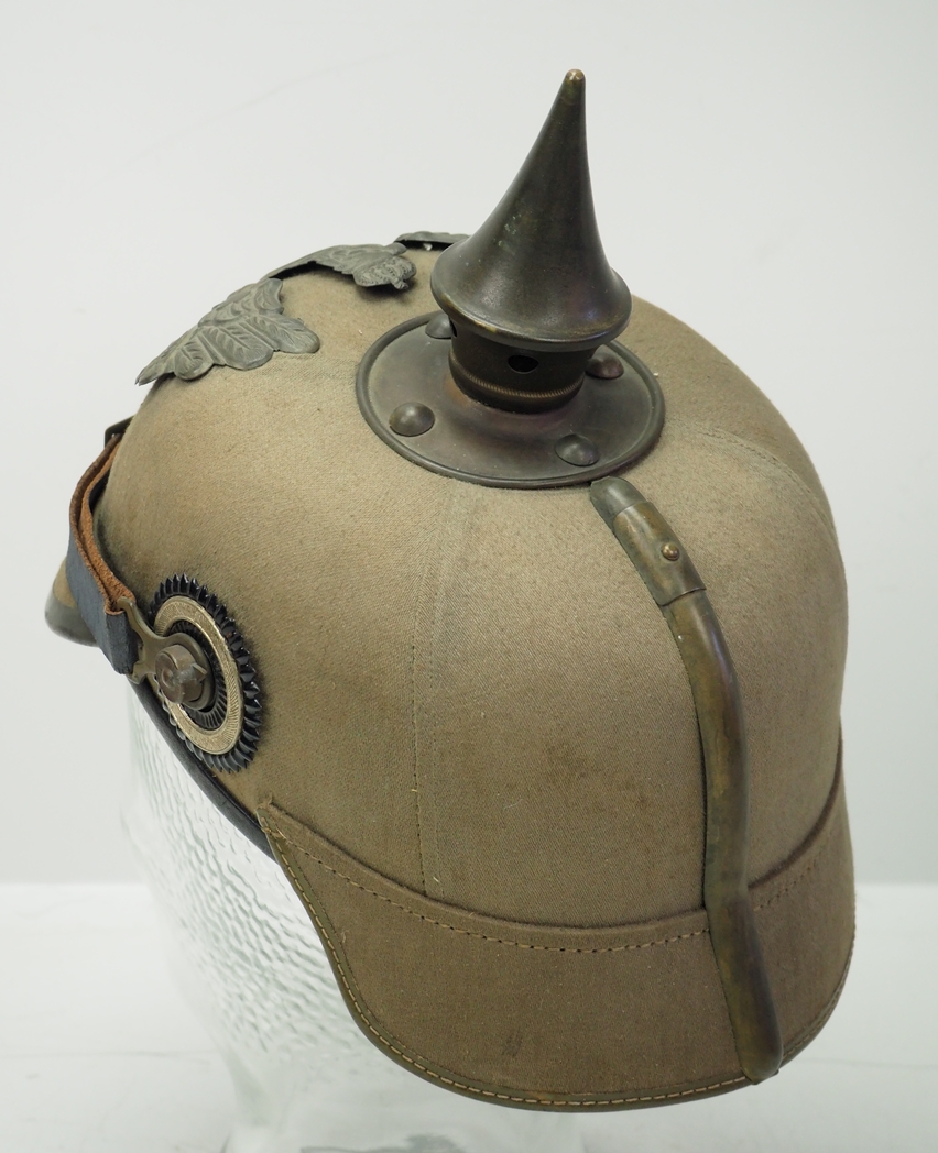 Preussen: Helm für Mannschaften der Infanterie-Regimenter - Ersatzmaterial. - Image 4 of 6