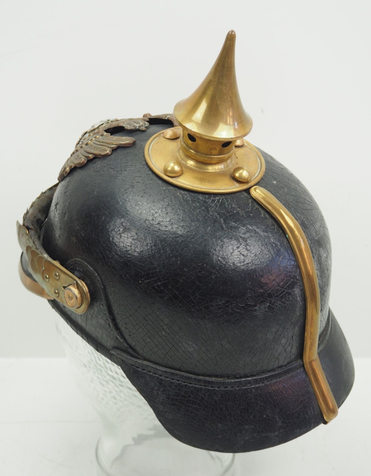 Reuss: 7. Thüringisches Infanterie-Regiment Nr. 96, II. Bataillon, Helm für Man - Image 4 of 5