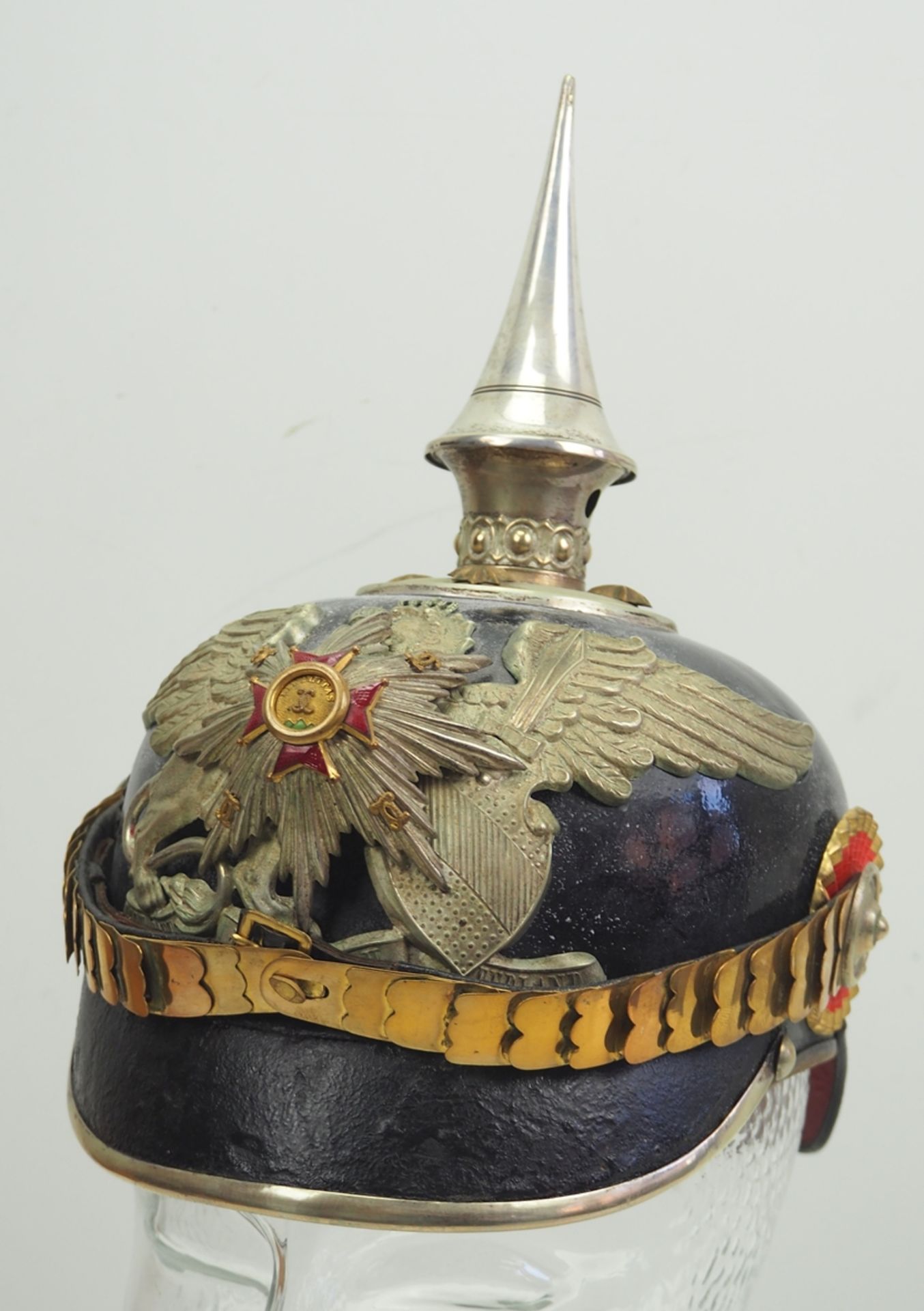 Baden: 1. Badisches Leib-Grenadier-Regiment Nr. 109, Helm für Offiziere.