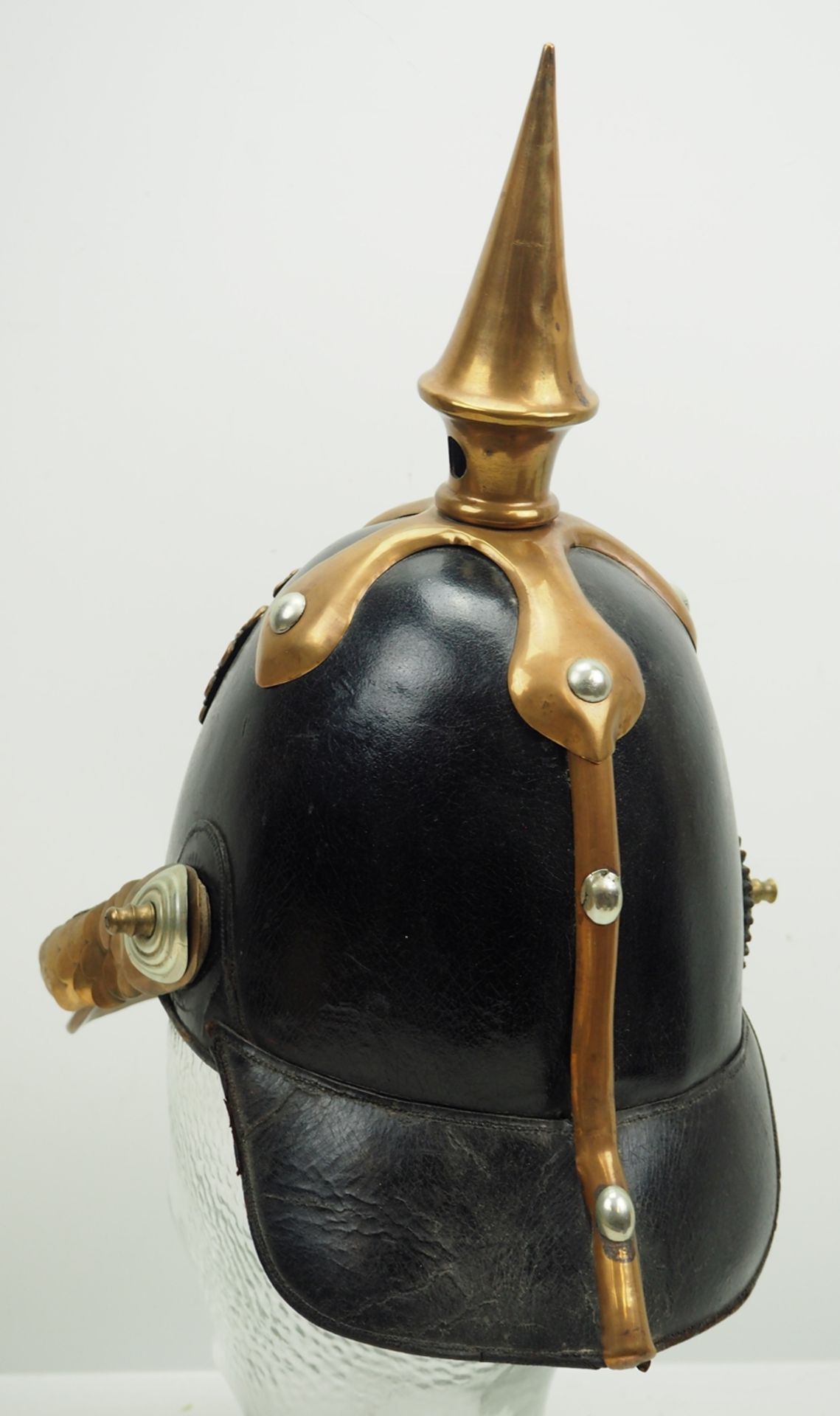 Schleswig-Holstein: Helm für Offizeire des Infanterie Regiment Nr. 10, Modell u - Image 5 of 6