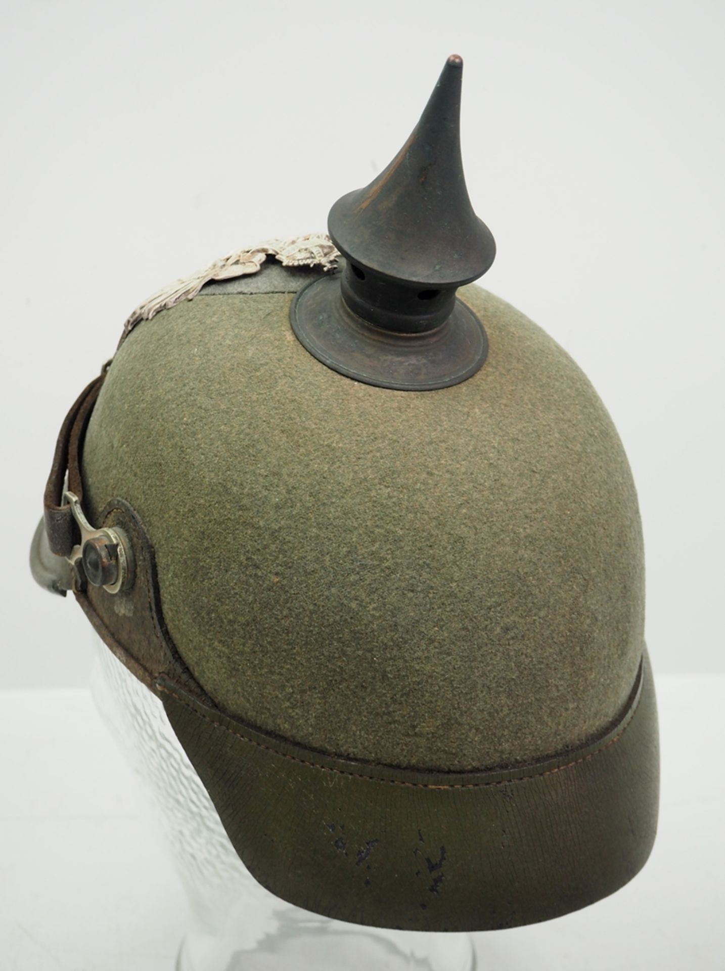 Preussen: Ostasiatisches Expeditionskorps, Helm für Mannschaften der Pioniere u - Image 4 of 5