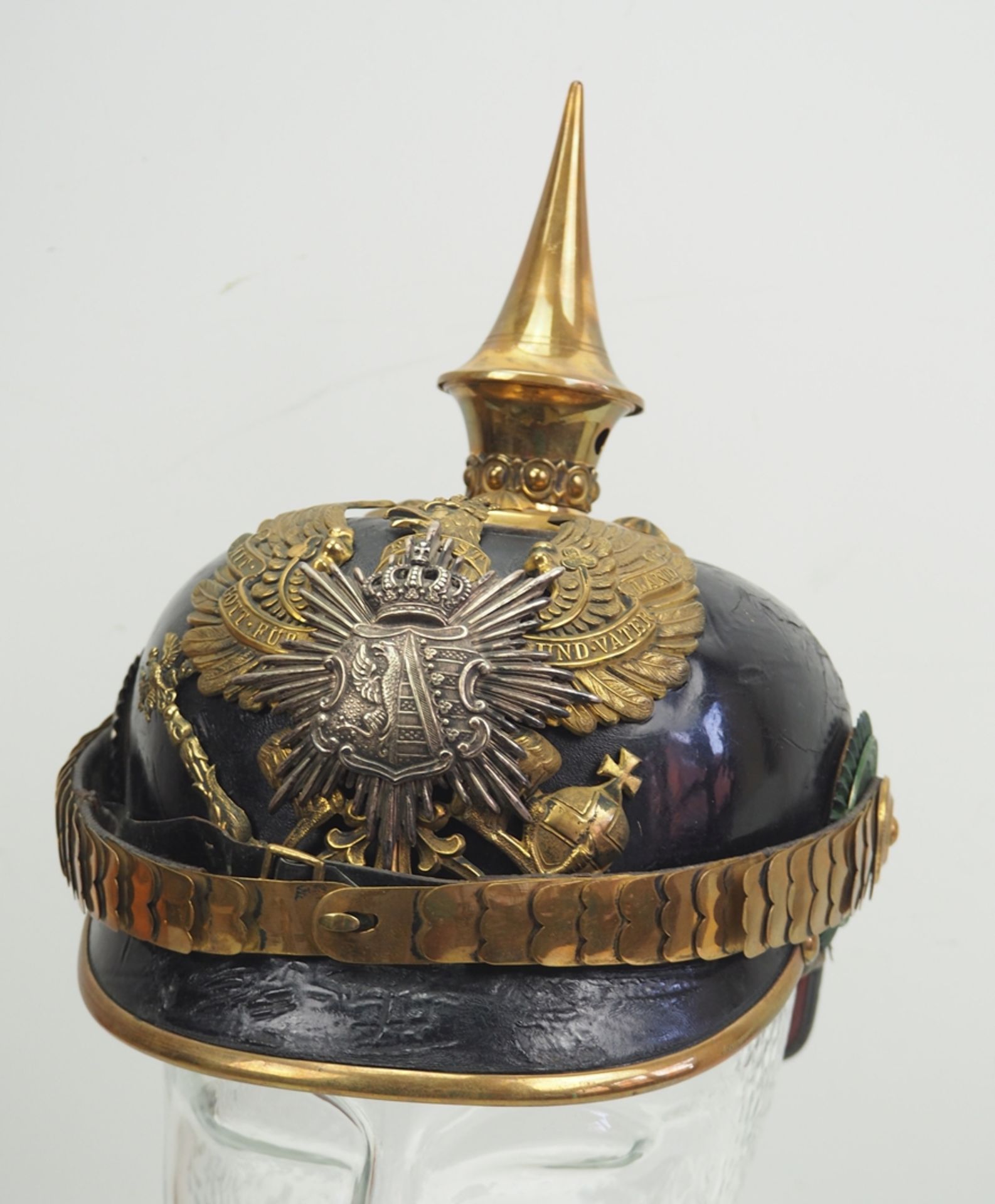 Anhalt: Anhaltisches Infanterie-Regiment Nr. 93, Helm für Offiziere.