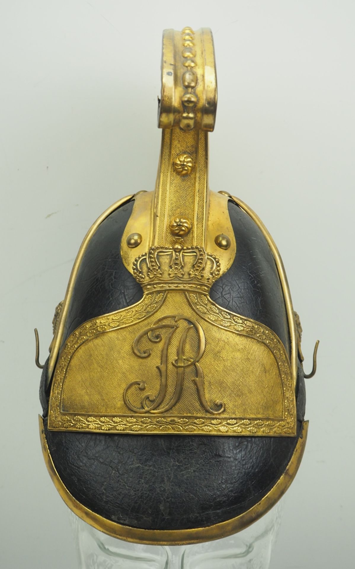 Sachsen: Gardereiter, Helm für Offiziere Modell 1860. - Image 2 of 5