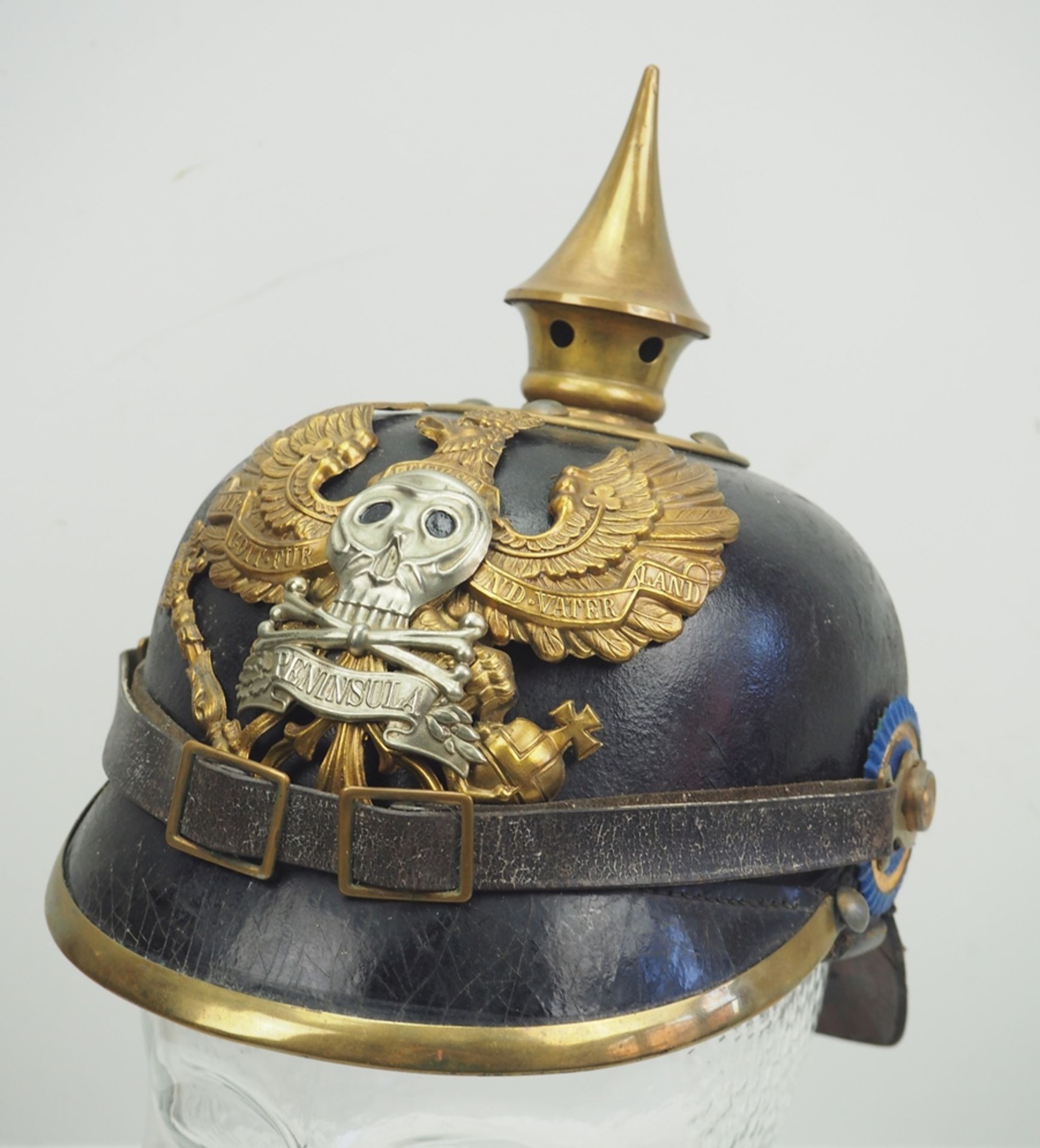 Braunschweig: Infanterie-Regiment Nr. 92 C III. Leib-Bataillon, Helm für Mannsc