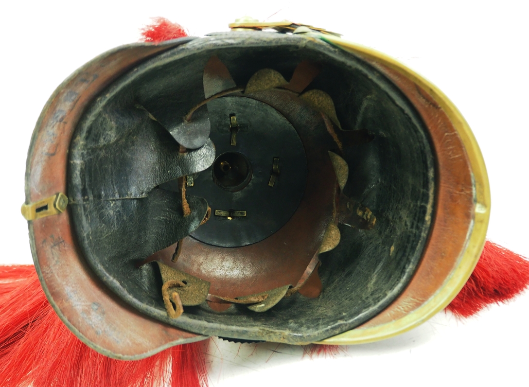 Preussen: Helm für Musiker der Garde-Grenadier-Regimenter mit Paradebusch - Kam - Image 5 of 6