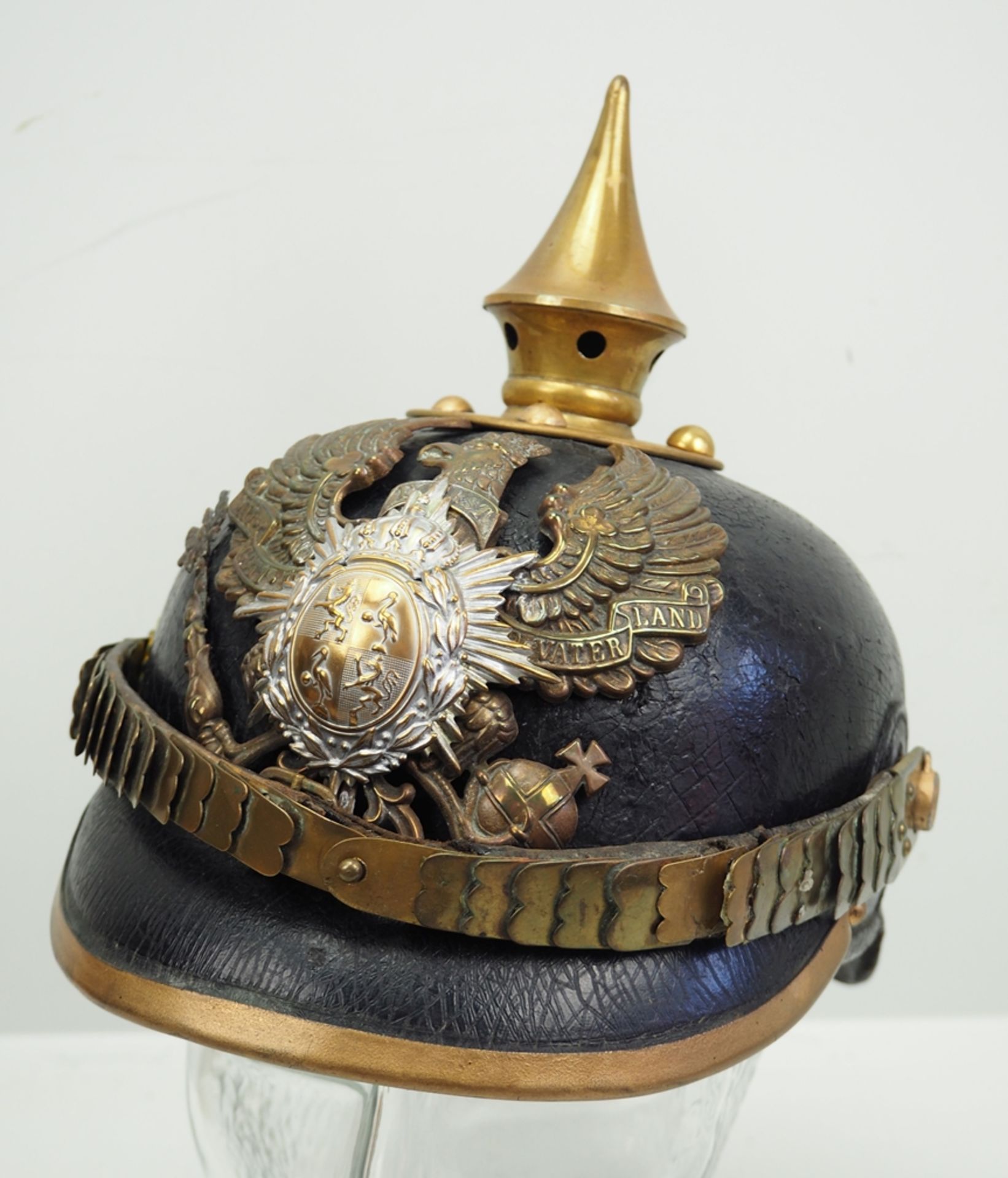 Reuss: 7. Thüringisches Infanterie-Regiment Nr. 96, II. Bataillon, Helm für Man