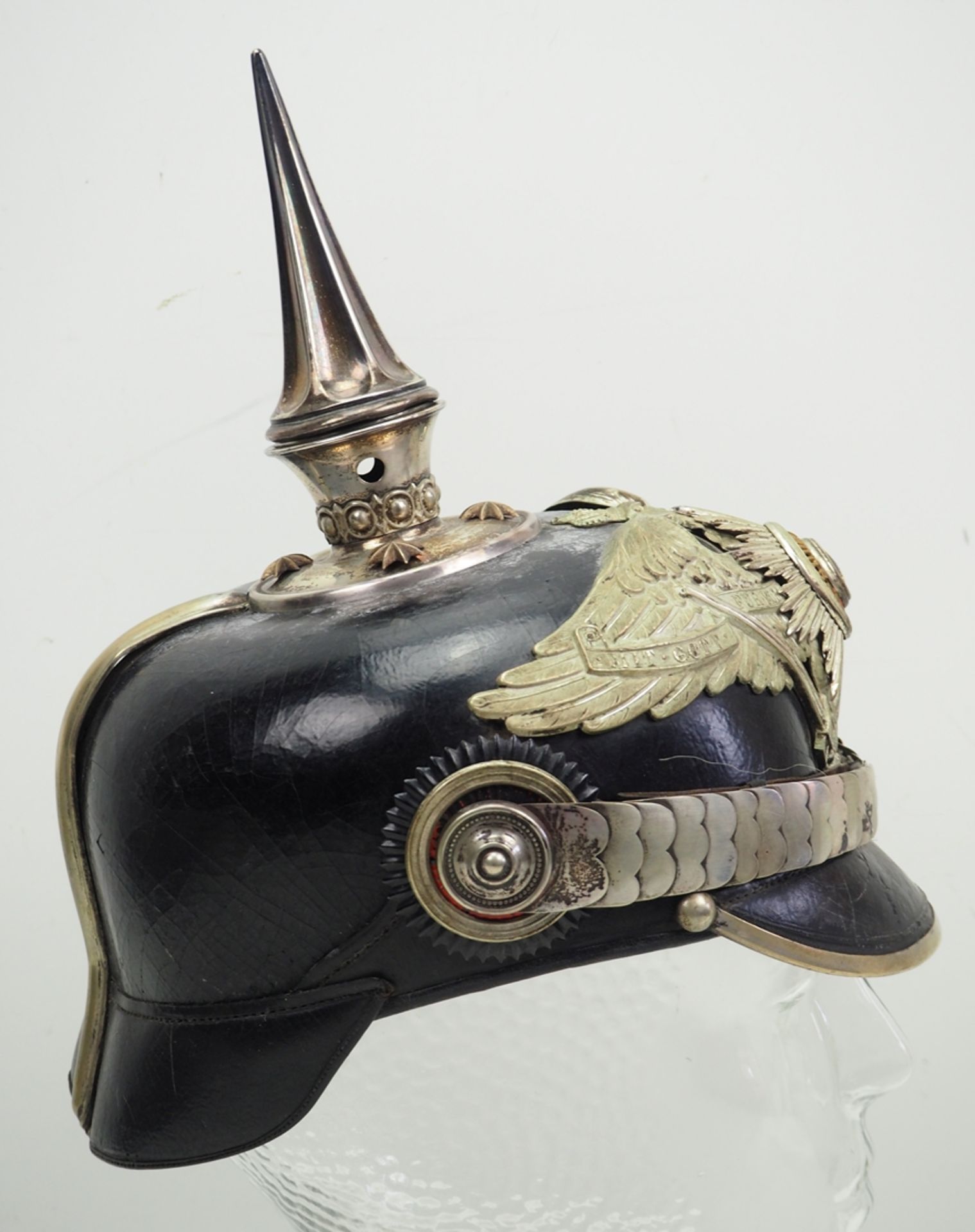 Preussen: Garde-Regiment zu Fuß, Helm für Offiziere. - Image 3 of 6