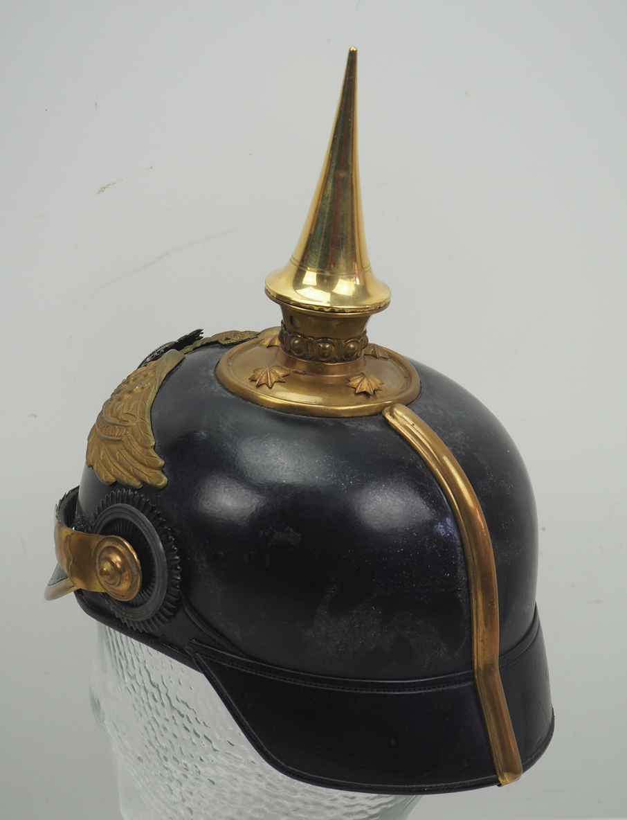 Preussen: Helm für Offiziere der Garde-Grenadier-Regimenter, in Dienstausführun - Image 4 of 5