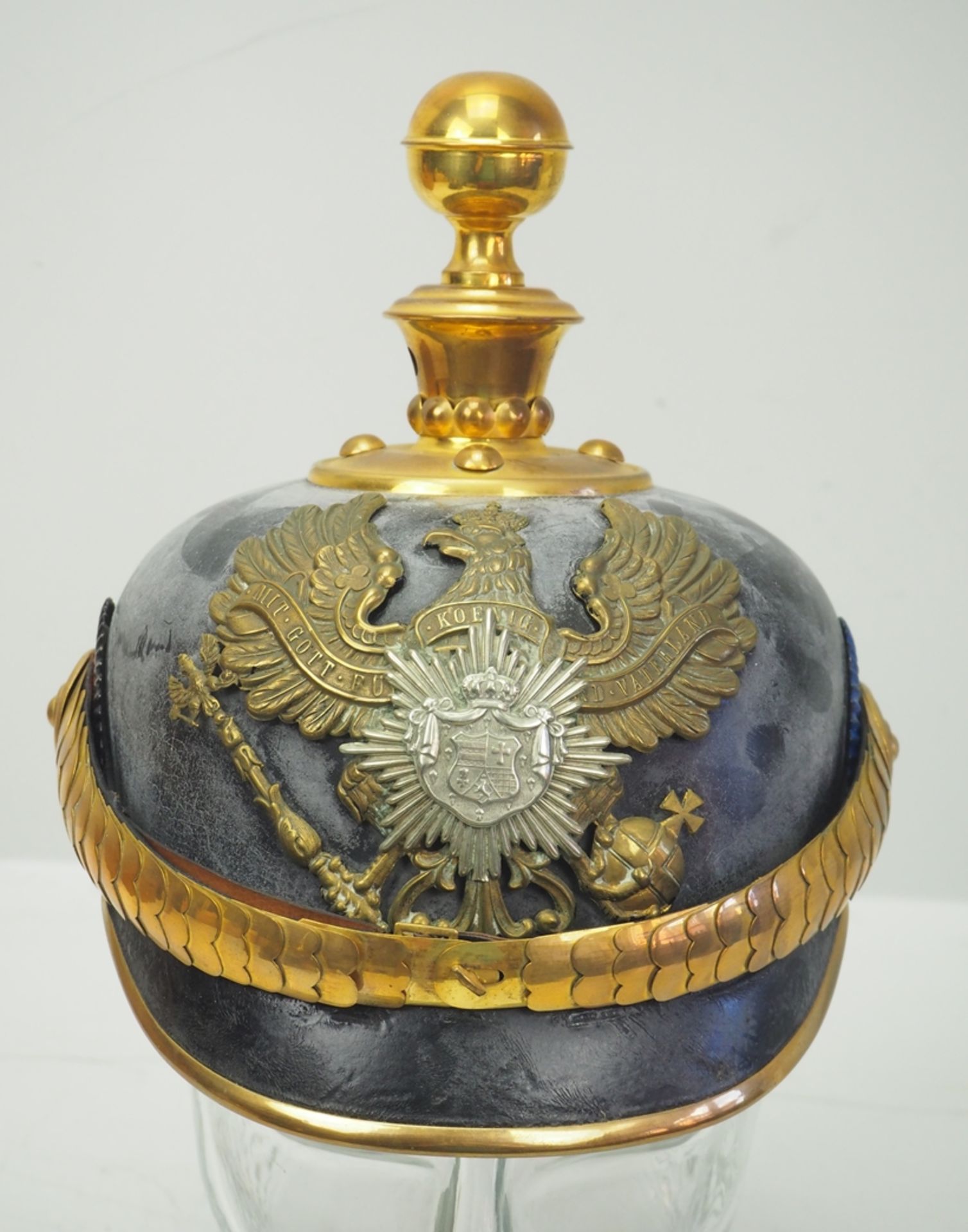 Oldenburg: Ostfriesisches Feldartillerie-Regiment Nr. 62, Helm für Offiziersanw - Image 2 of 6