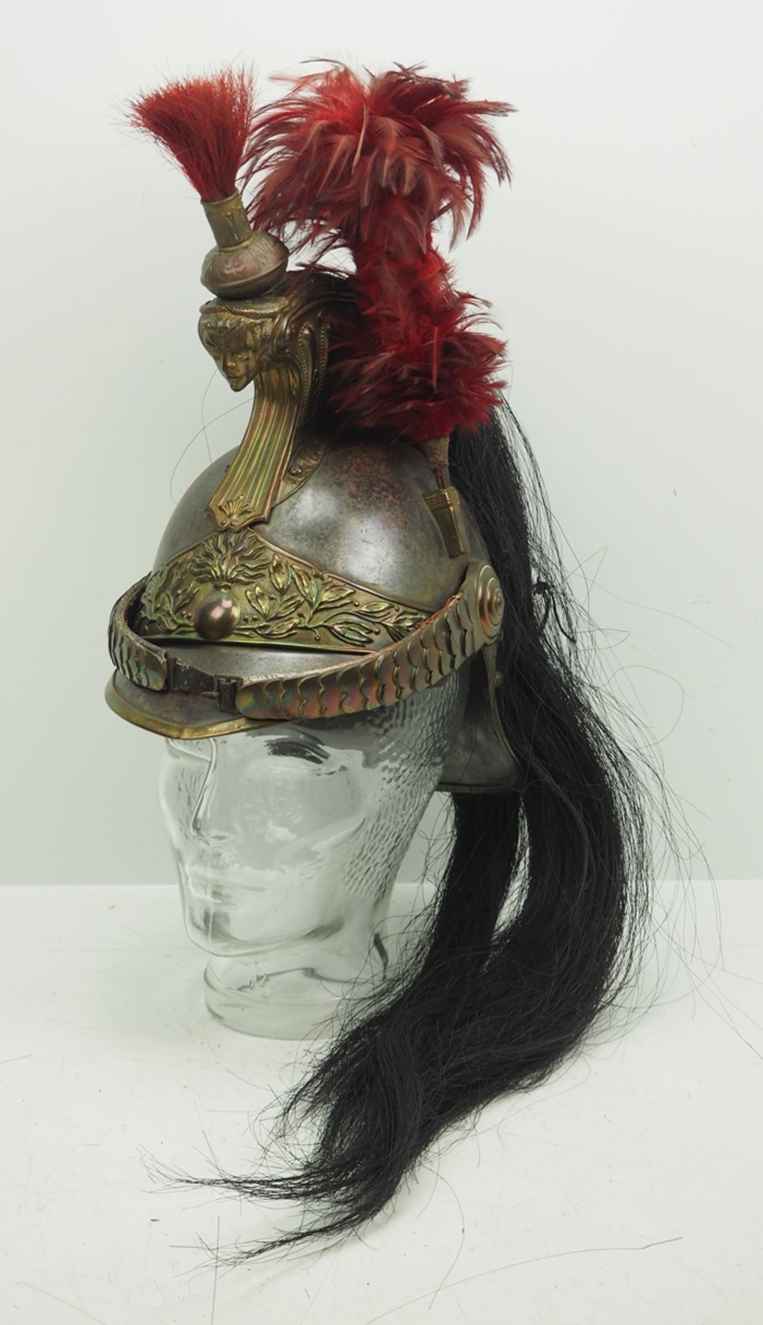 Frankreich: Helm für Mannschaften der Kürassiere Modell 1872/74.