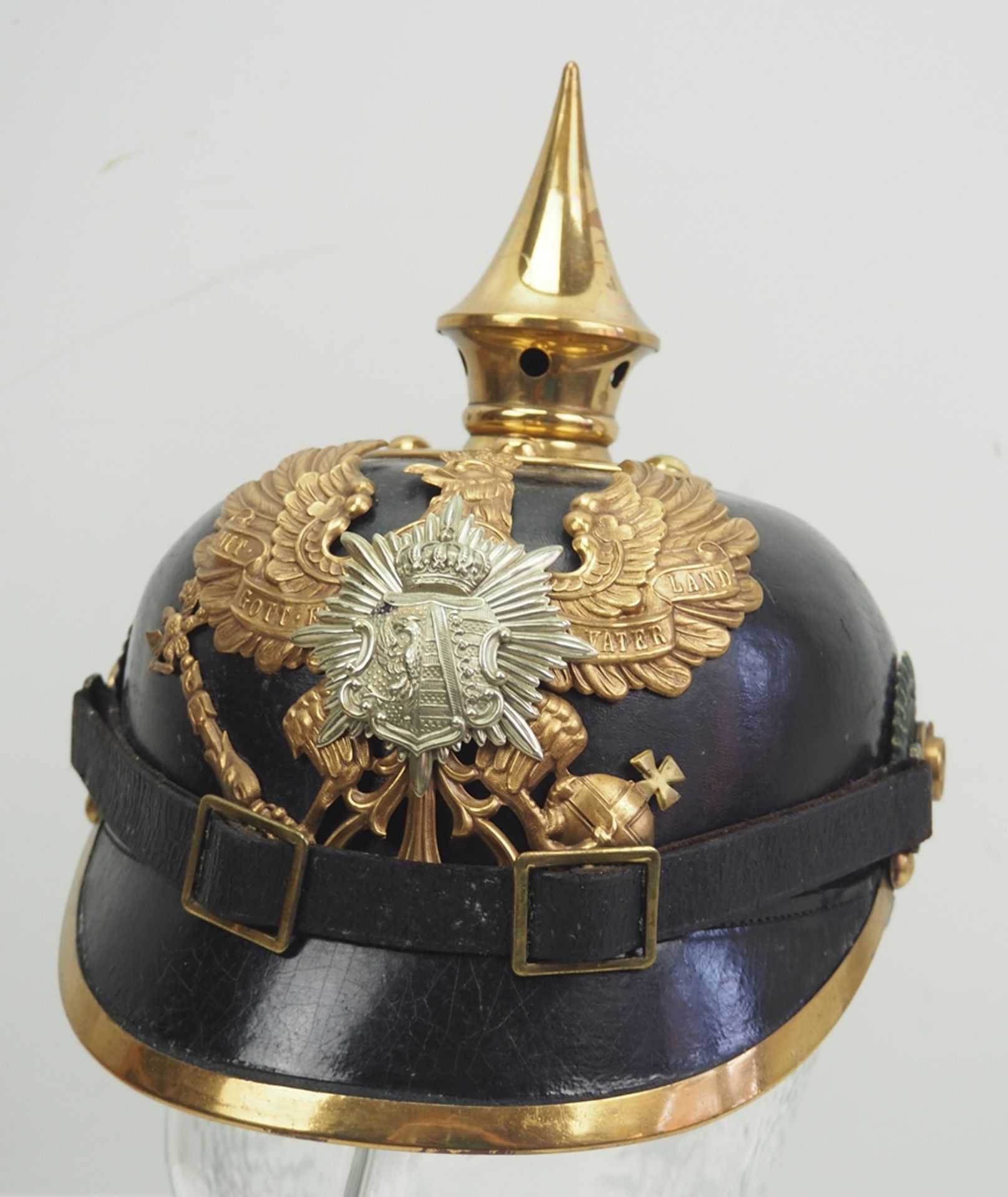 Anhalt: Anhaltisches Infanterie-Regiment Nr. 93, Helm für Mannschaften.