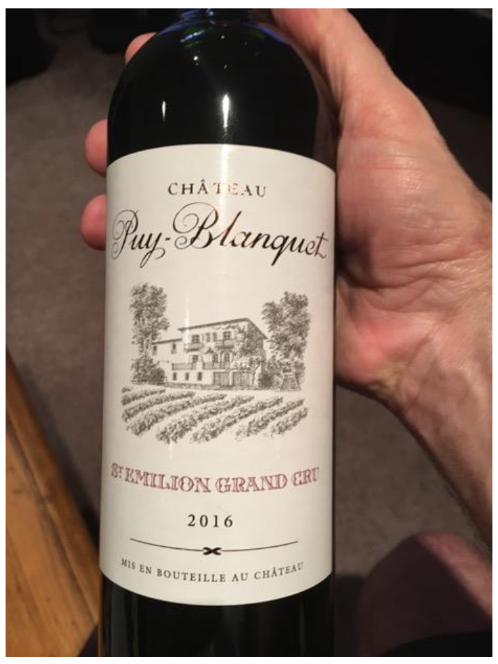 2016 Château Puy Blanquet, 12 bottles of 75cl - IN BOND