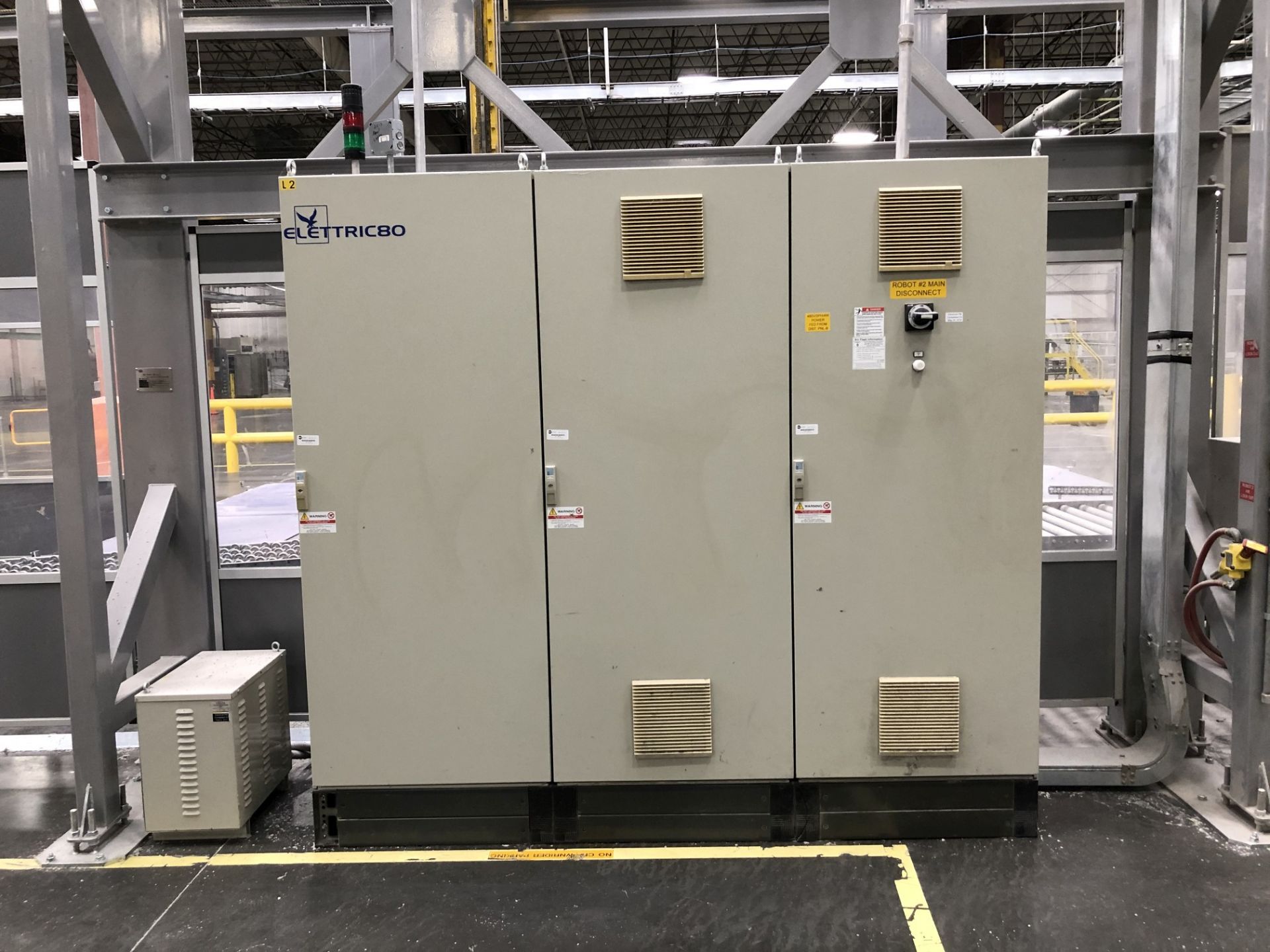 2003 SIG Elettric80 Gantry Robot Palletizing Cell, Allen-Bradley 1500P Control, (4) 4' Wide - Bild 8 aus 12