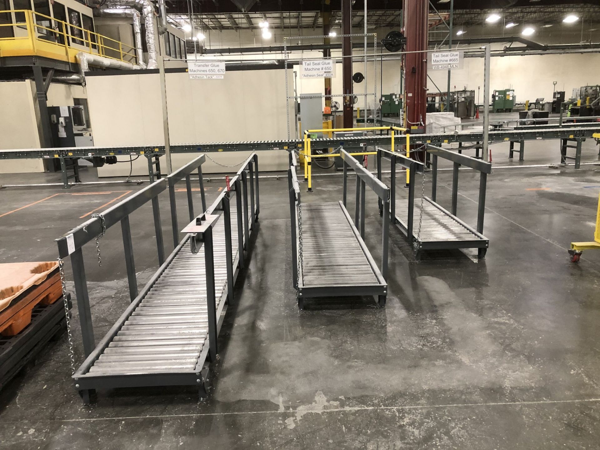 Titan Industries 23" Wide Roller Conveyor Racks - Image 2 of 4