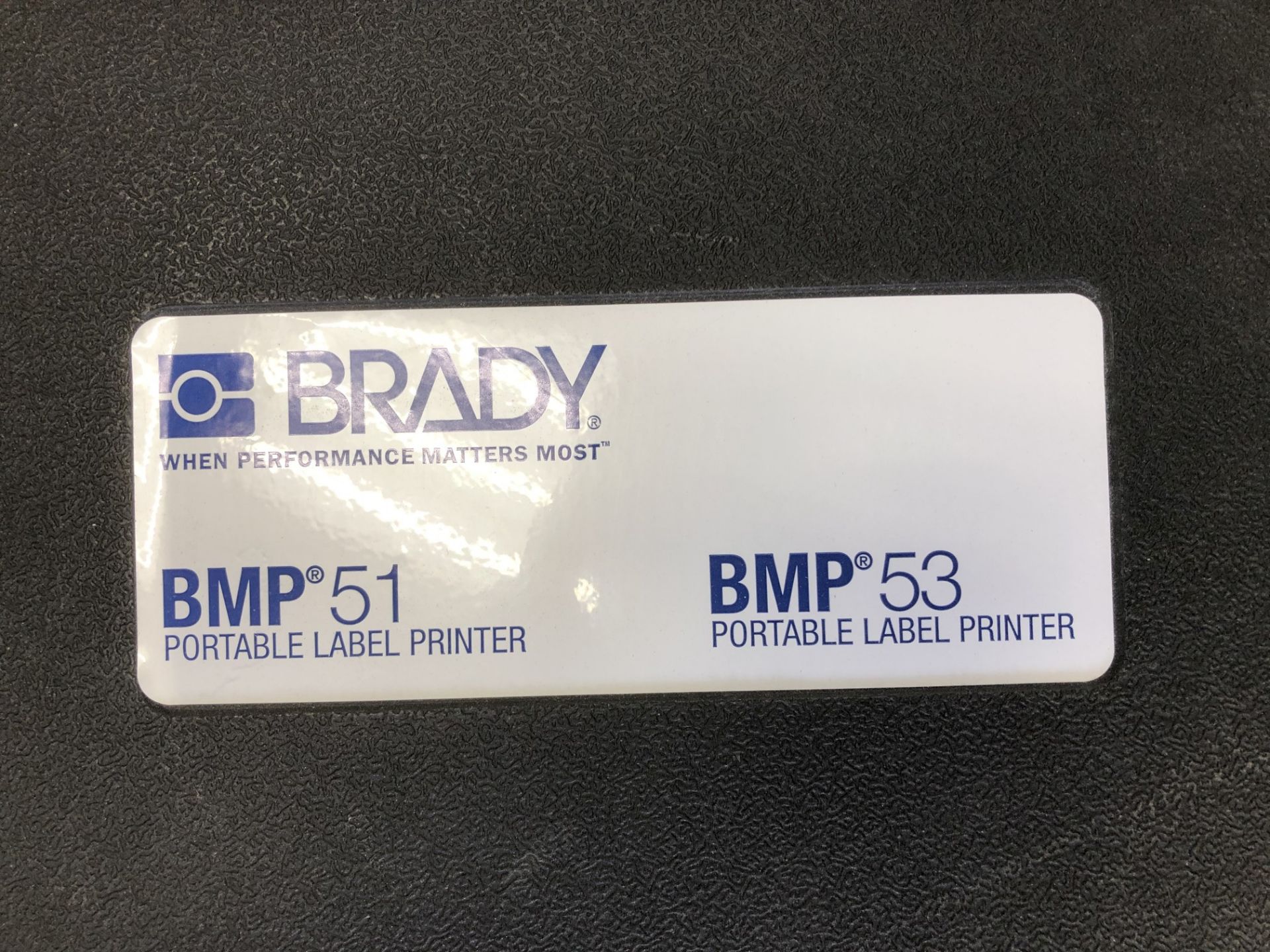 Brady BMP 51 Portable Label Printer - Bild 4 aus 4