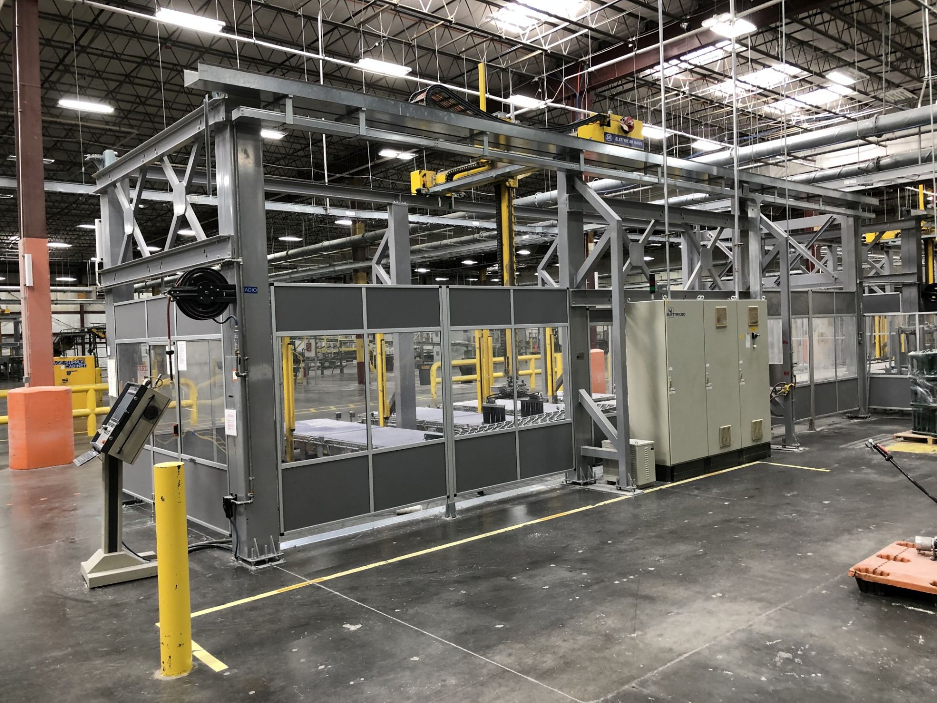 2003 SIG Elettric80 Gantry Robot Palletizing Cell, Allen-Bradley 1500P Control, (4) 4' Wide - Bild 7 aus 12