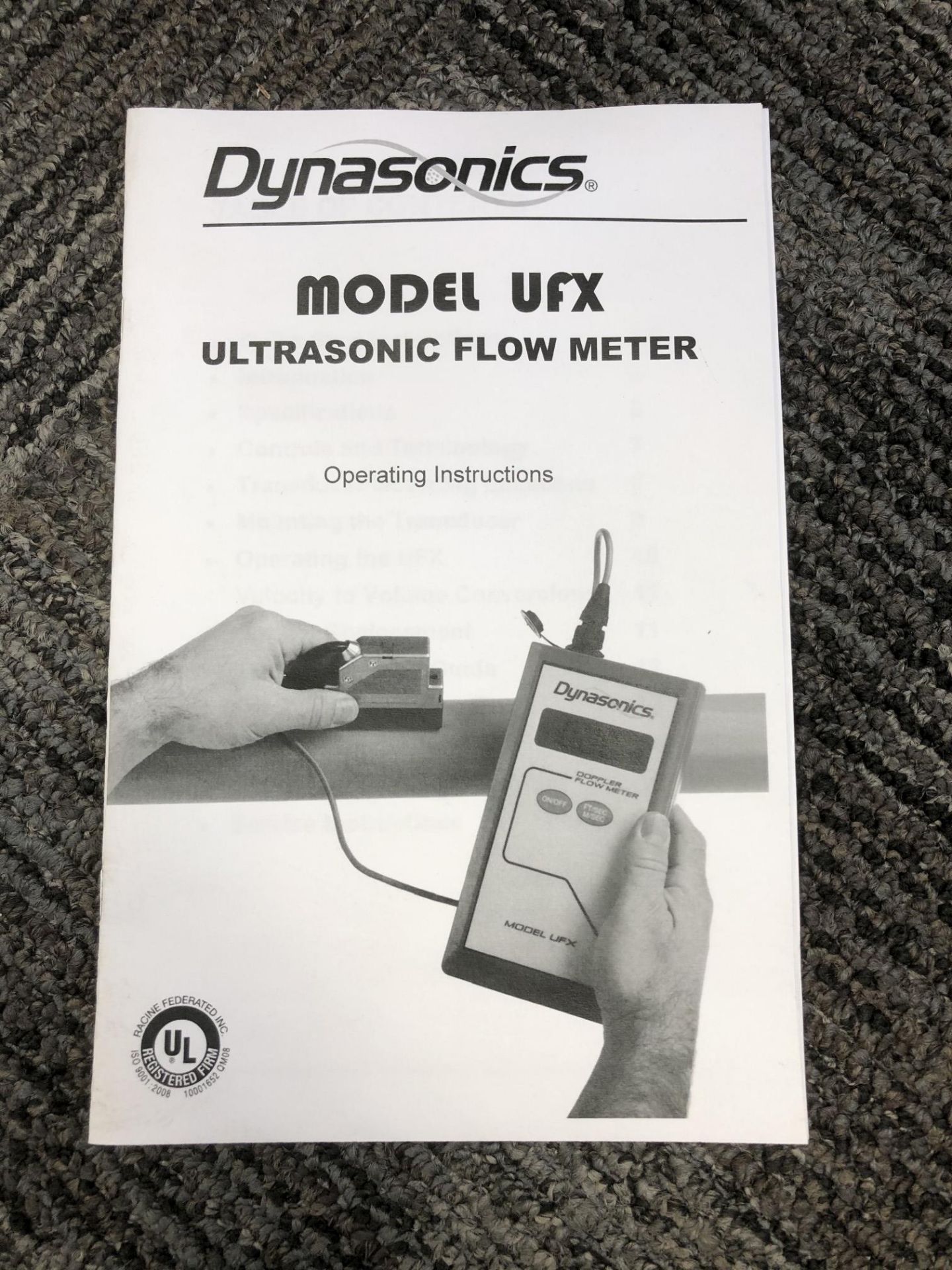 Dynasonics Model UFX Doppler rasonic Flow Meter - Bild 4 aus 4