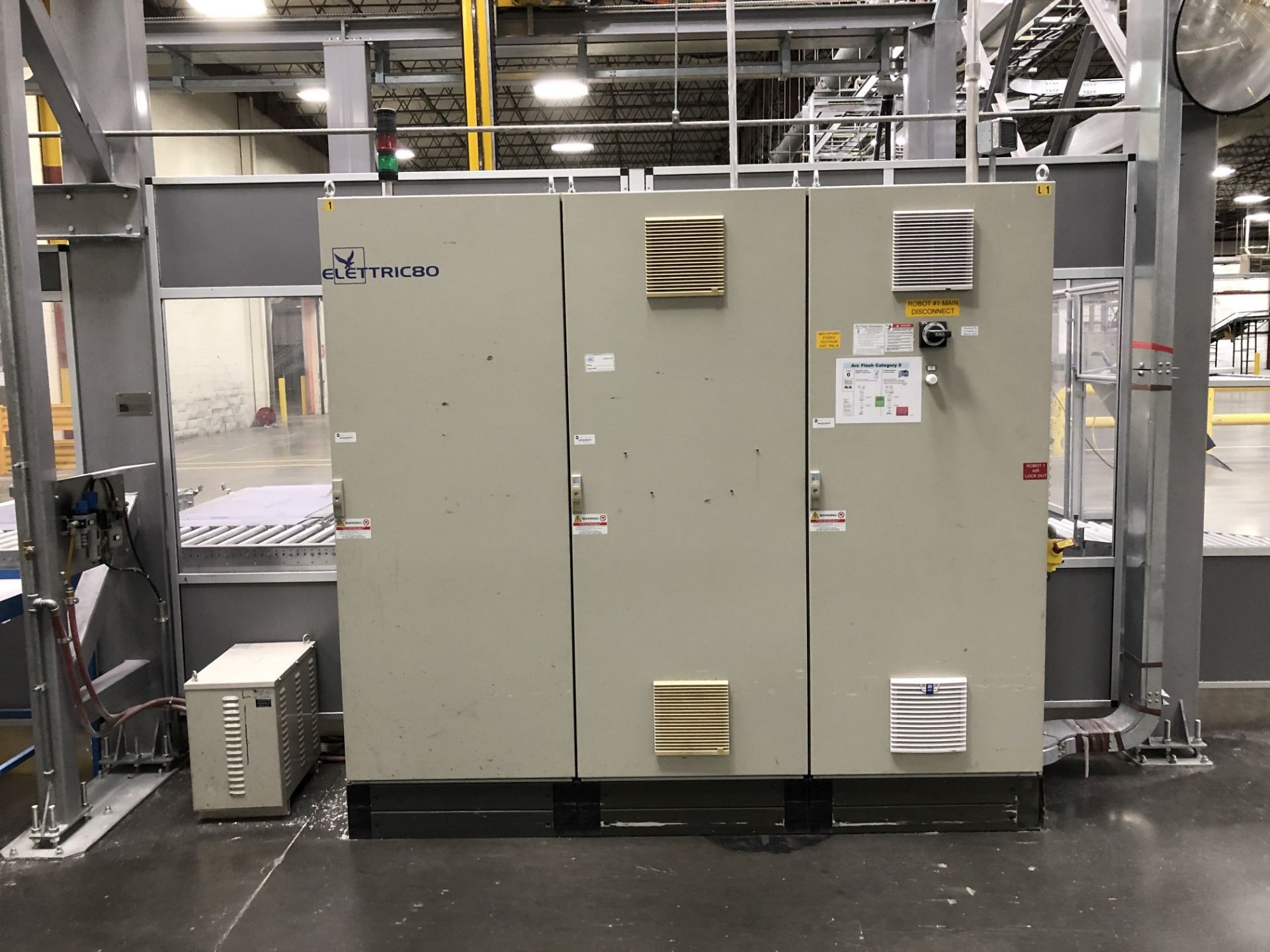 2003 SIG Elettric80 Gantry Robot Palletizing Cell, Allen-Bradley 1500P Control, (4) 4' Wide - Bild 10 aus 12