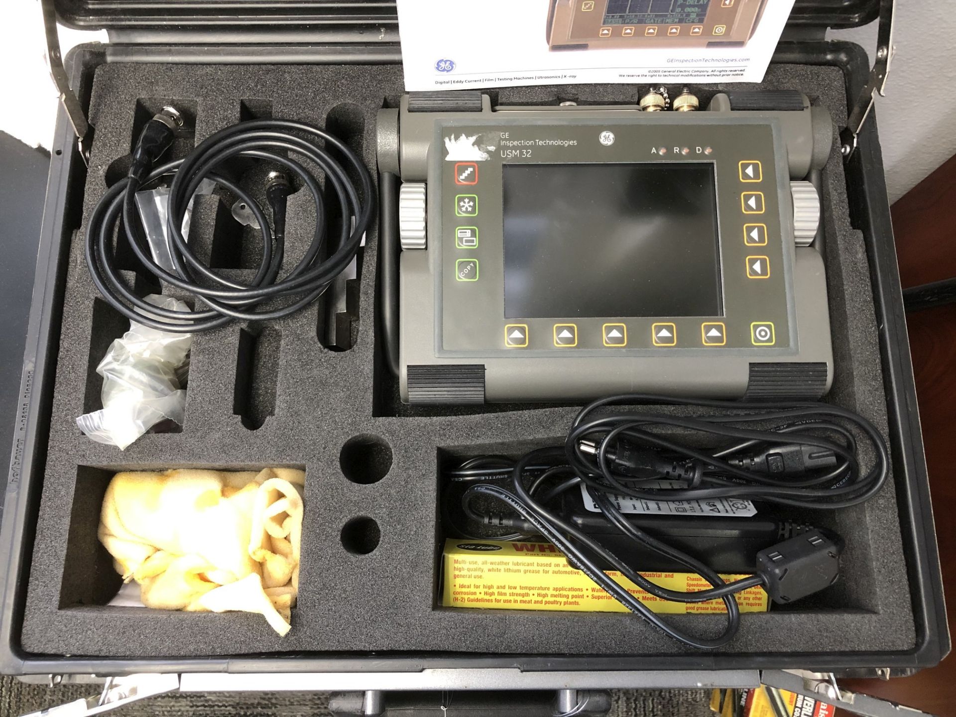 GE Inspection Technologies USM 32 Ultrasonic Flaw Detector - Image 2 of 3