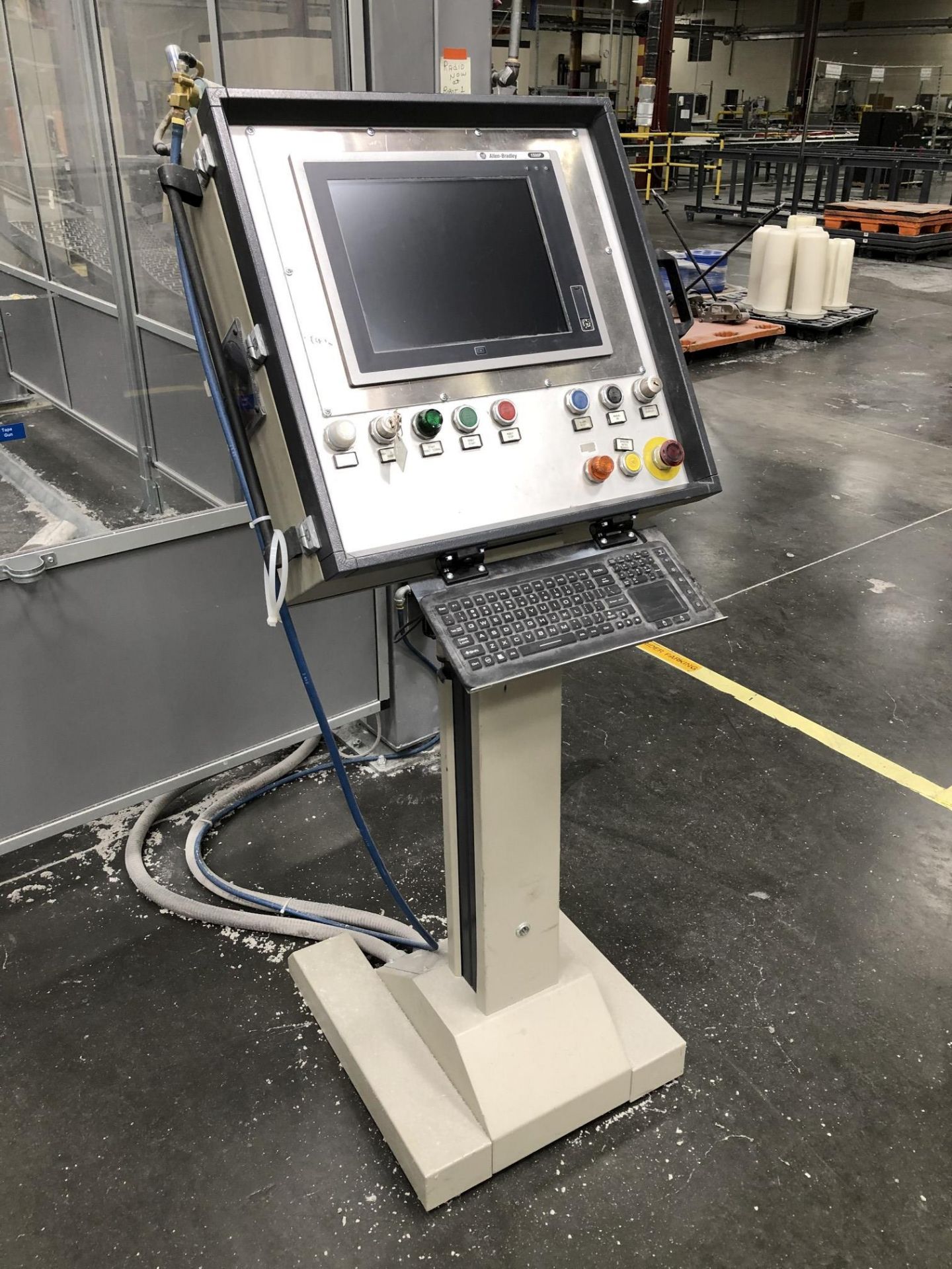 2003 SIG Elettric80 Gantry Robot Palletizing Cell, Allen-Bradley 1500P Control, (4) 4' Wide - Bild 5 aus 12