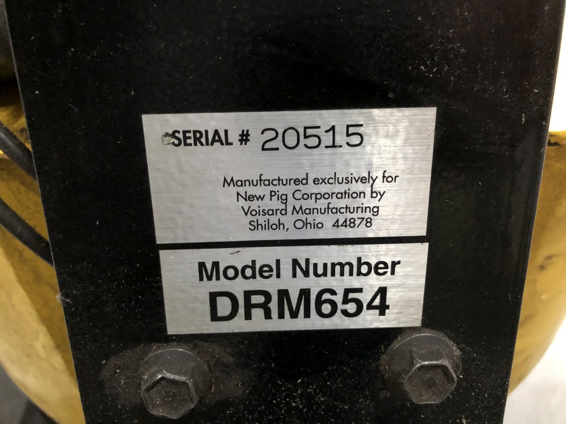 Pig Waste Compactor, Model DRM654, S/N 20515 - Image 4 of 4