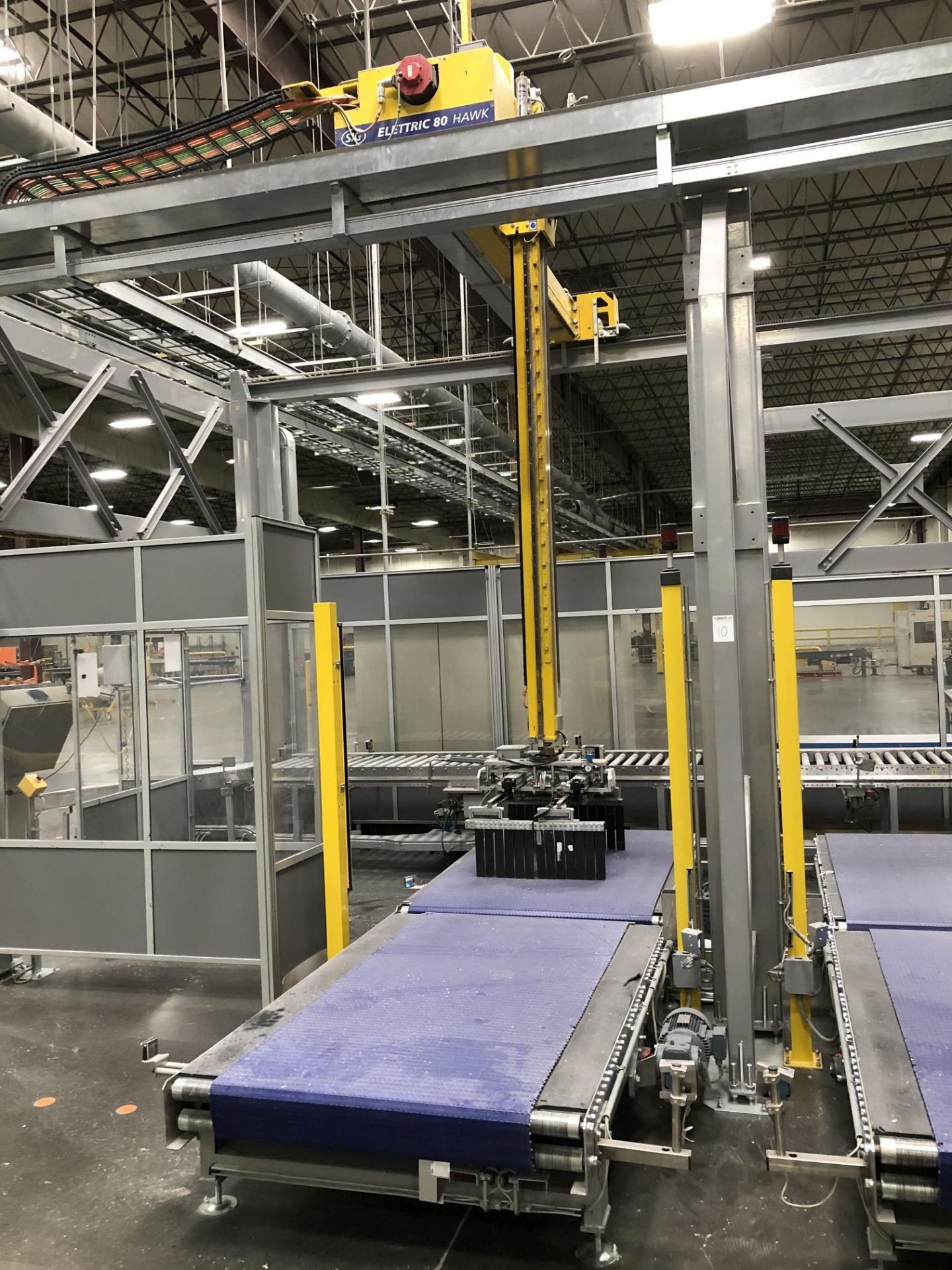 2003 SIG Elettric80 Gantry Robot Palletizing Cell, Allen-Bradley 1500P Control, (4) 4' Wide - Bild 3 aus 12