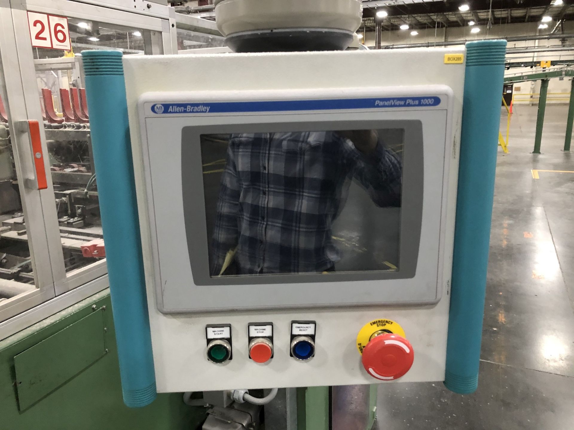 CM CasMatic Case Packer, Model PW30, S/N 5105, Allen-Bradley PanelView Plus 1000 Touch Screen - Bild 2 aus 18