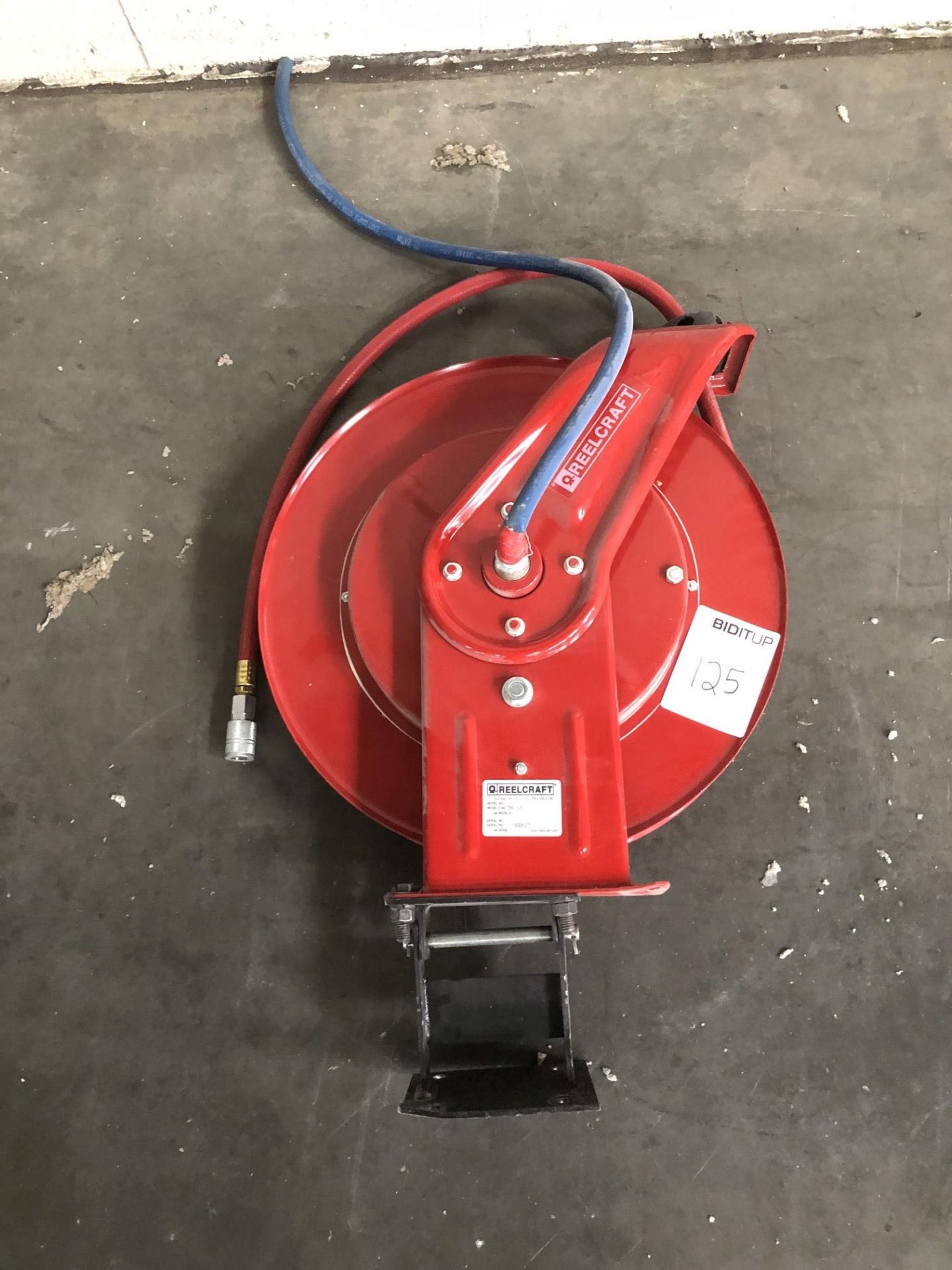 Reelcraft Heavy Duty Hose Reel, Model 7650 OLP