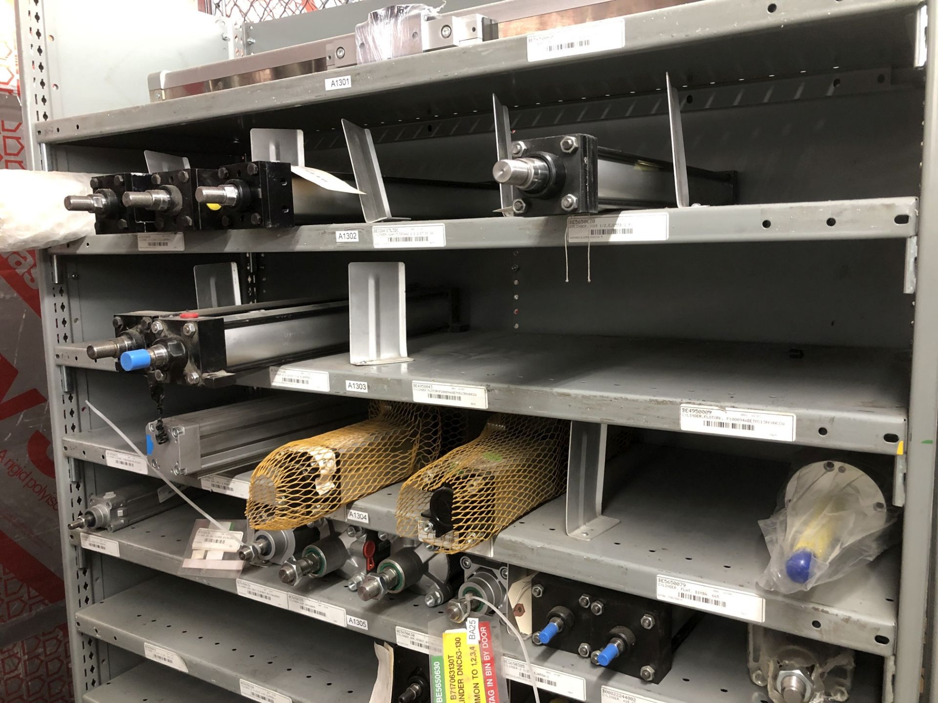 Contents on (2) Shelves, Hydraulic Cylinders and Cylinder Parts [Shelving NOT Included] - Image 2 of 4