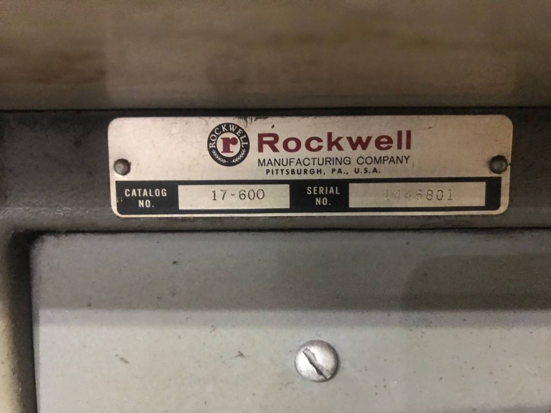 ROCKWELL 83-510 1/2" Pedestal Drill Press - Image 3 of 4