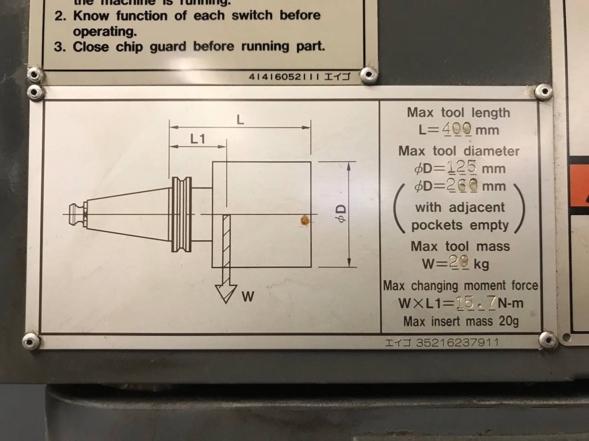 MAZAK MTV-655/60N CNC Vertical Machining Center - Image 11 of 13