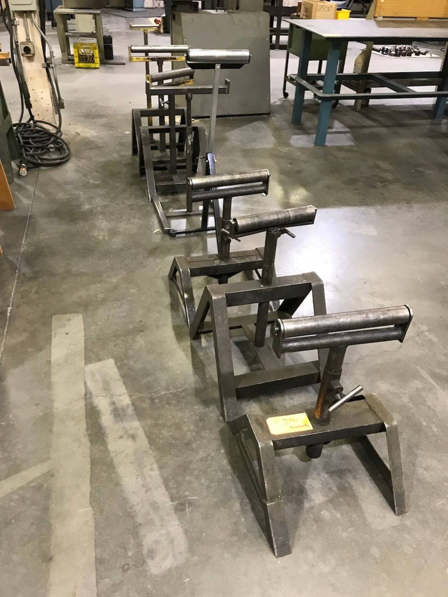 Roller Material Support Stands