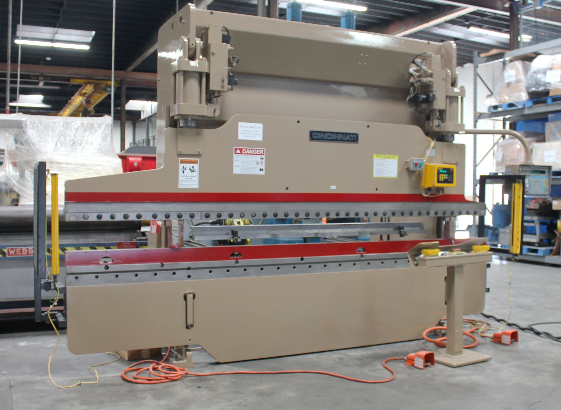 Cincinnati - CNC Hydraulic Press Brake | 90 Ton x 13', Located In Huntington Park, CA - #4613HP