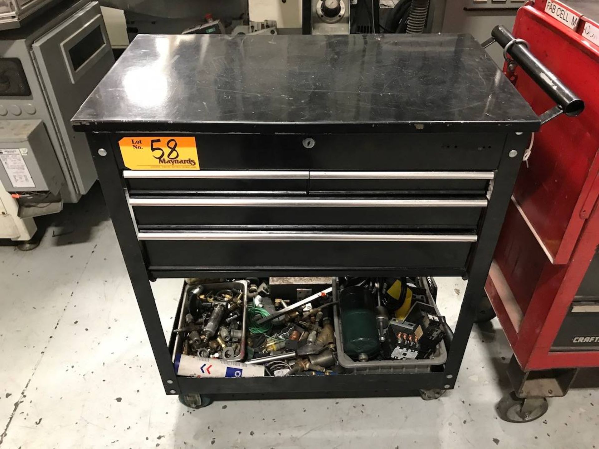 4-Drawer Tool Cart