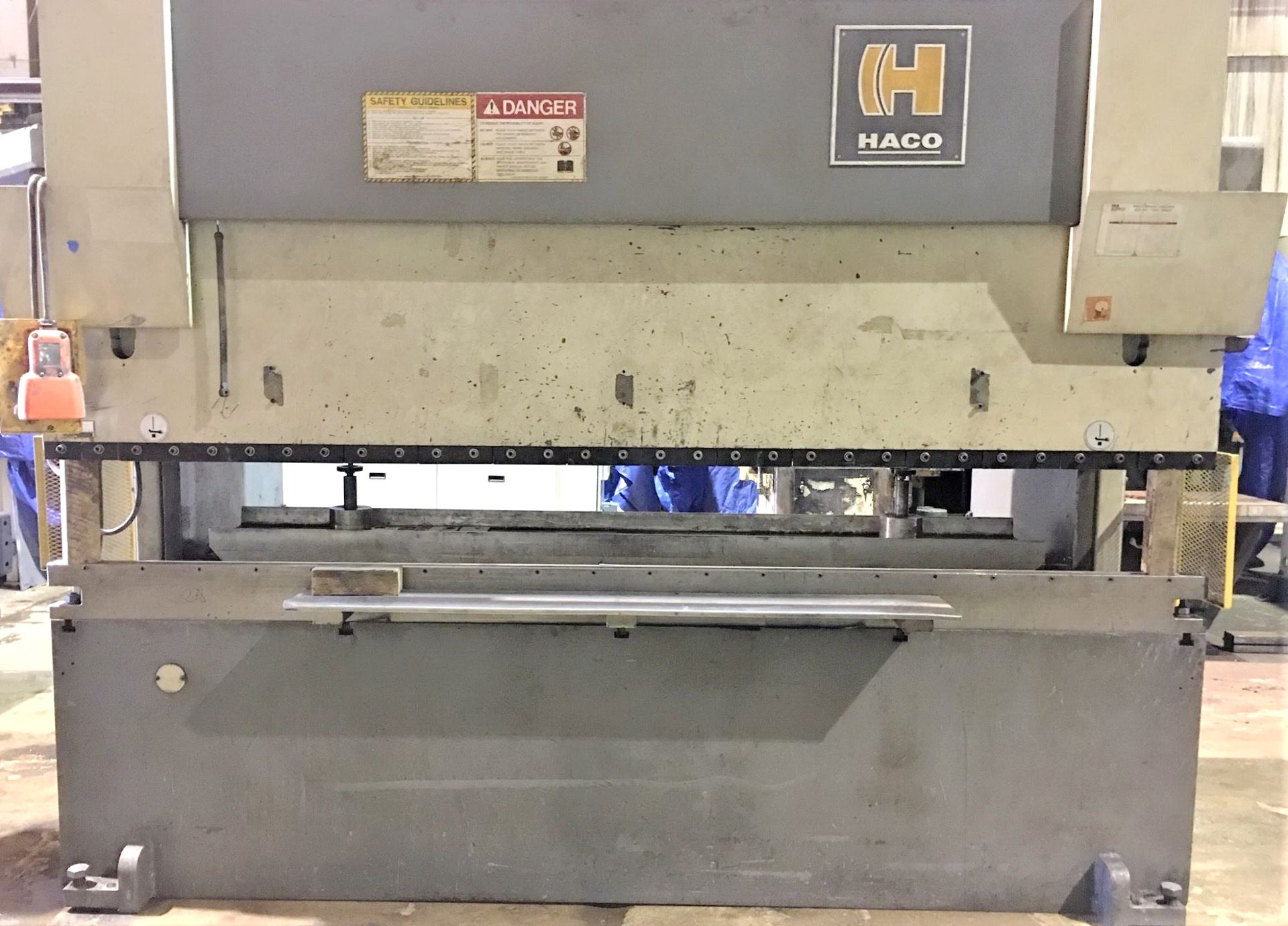 Haco Atlantic CNC Hydraulic Press Brake 120 Ton x 10', Located In Painesville, OH - 8615P - Image 4 of 14