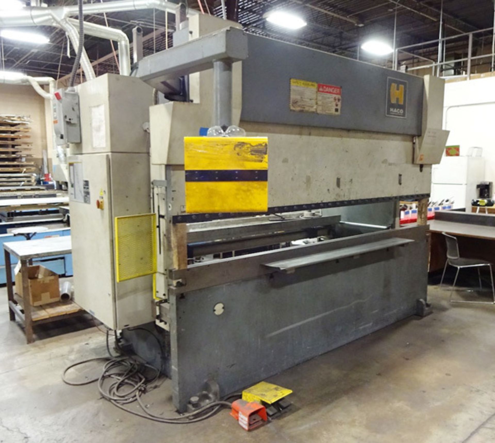 Haco Atlantic CNC Hydraulic Press Brake 120 Ton x 10', Located In Painesville, OH - 8615P - Image 2 of 14