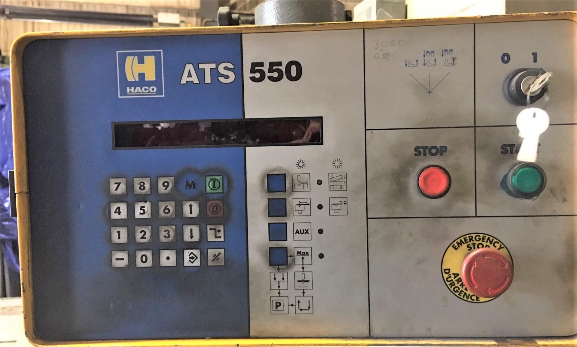 Haco Atlantic CNC Hydraulic Press Brake 120 Ton x 10', Located In Painesville, OH - 8615P - Image 11 of 14