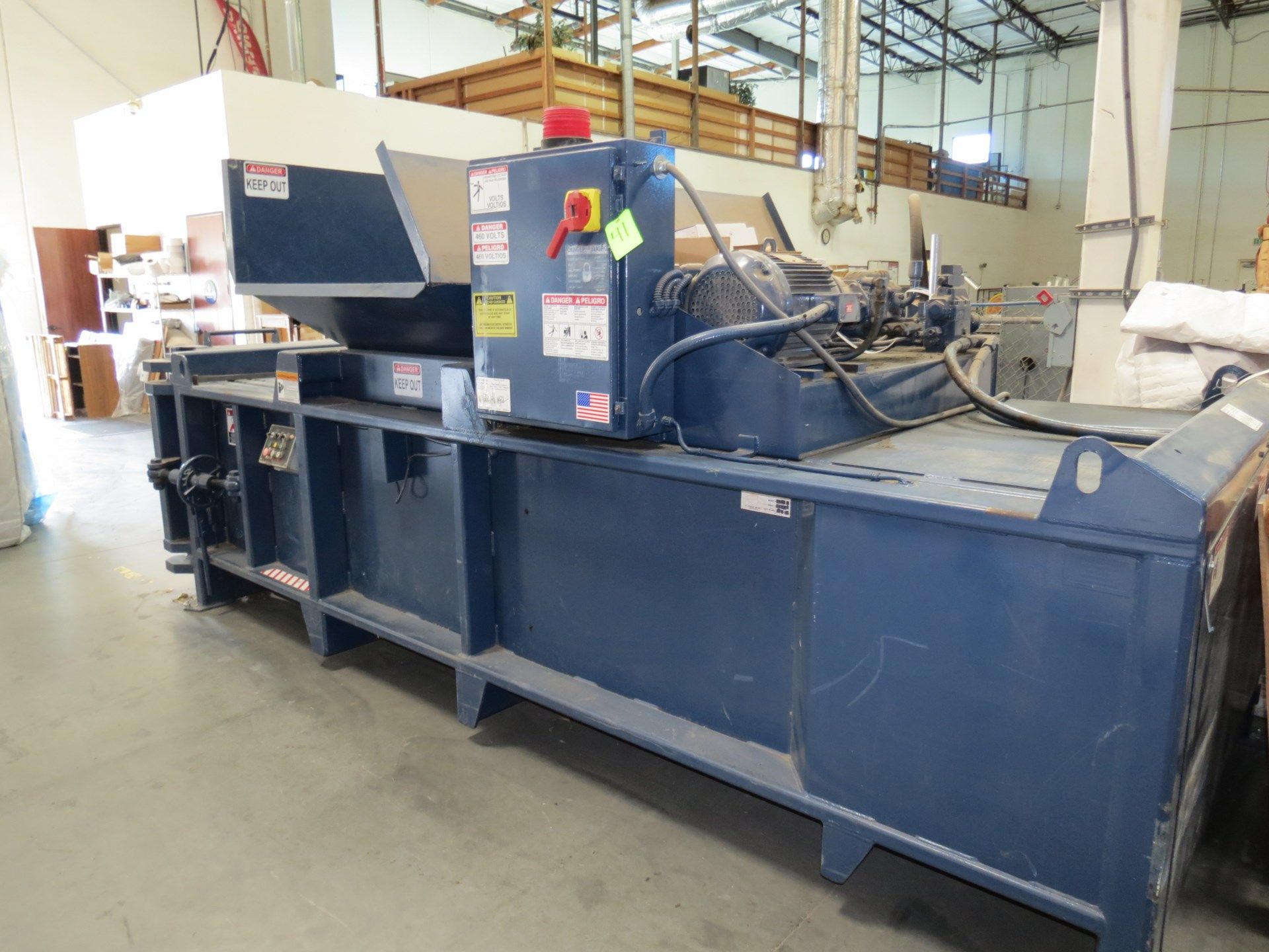 1996 Excel EX60-2 Horizontal Baler - Serial: EX 2021 - Unit Reconditioned In 2016 - 20 Hp - Twin Ram - Image 2 of 5