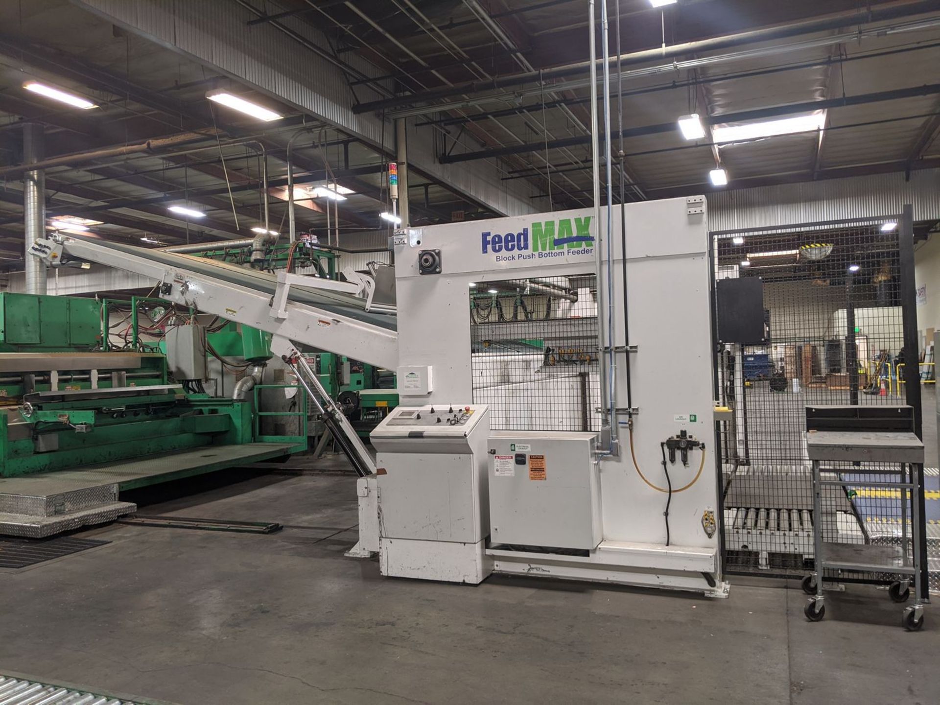 2012 Alliance Mdl: Feedmax Block Push Bottom Feeder 66" x 135" Prefeeder, (Loc. Santa Fe) - Image 2 of 11