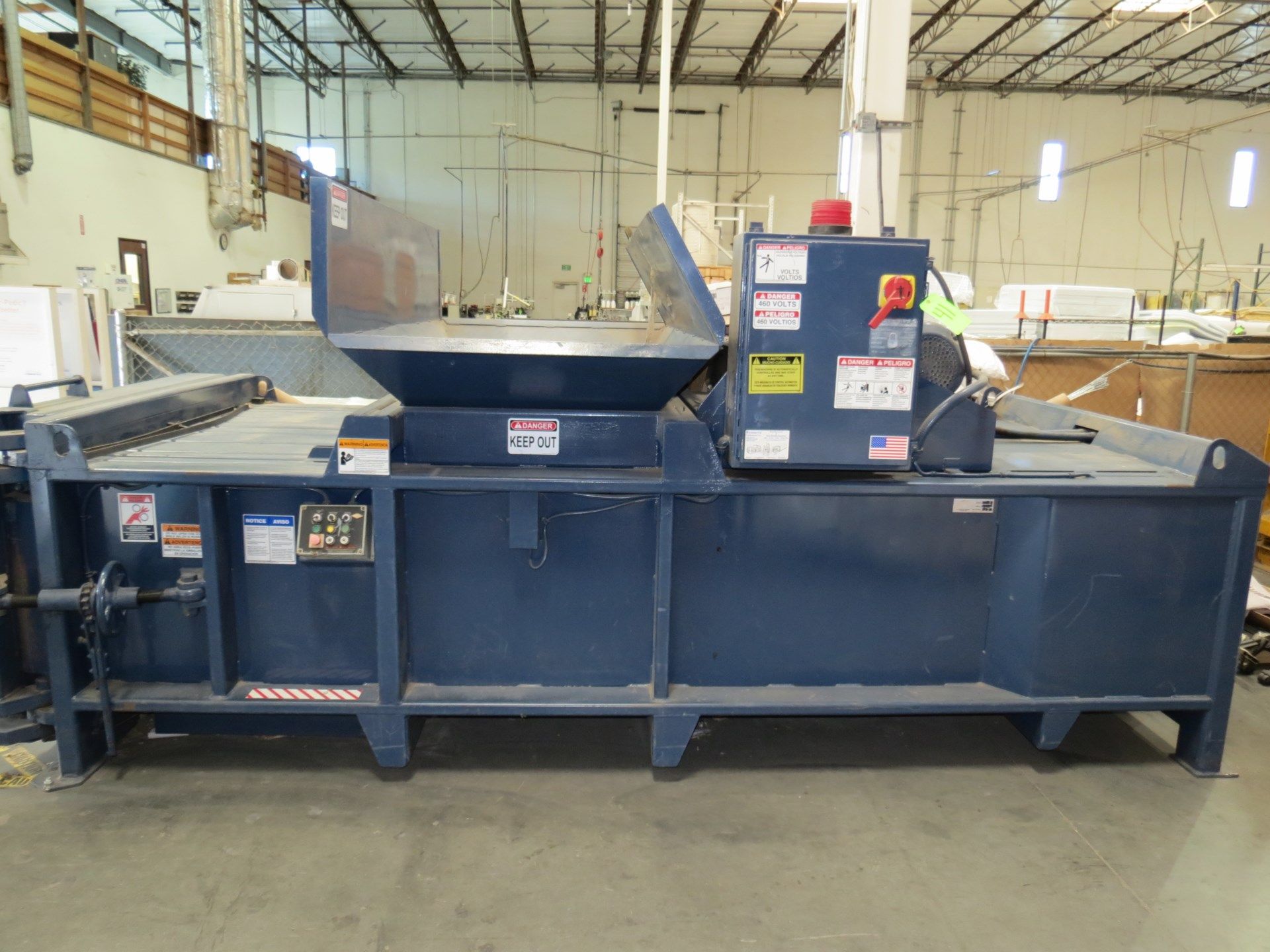 1996 Excel EX60-2 Horizontal Baler - Serial: EX 2021 - Unit Reconditioned In 2016 - 20 Hp - Twin Ram