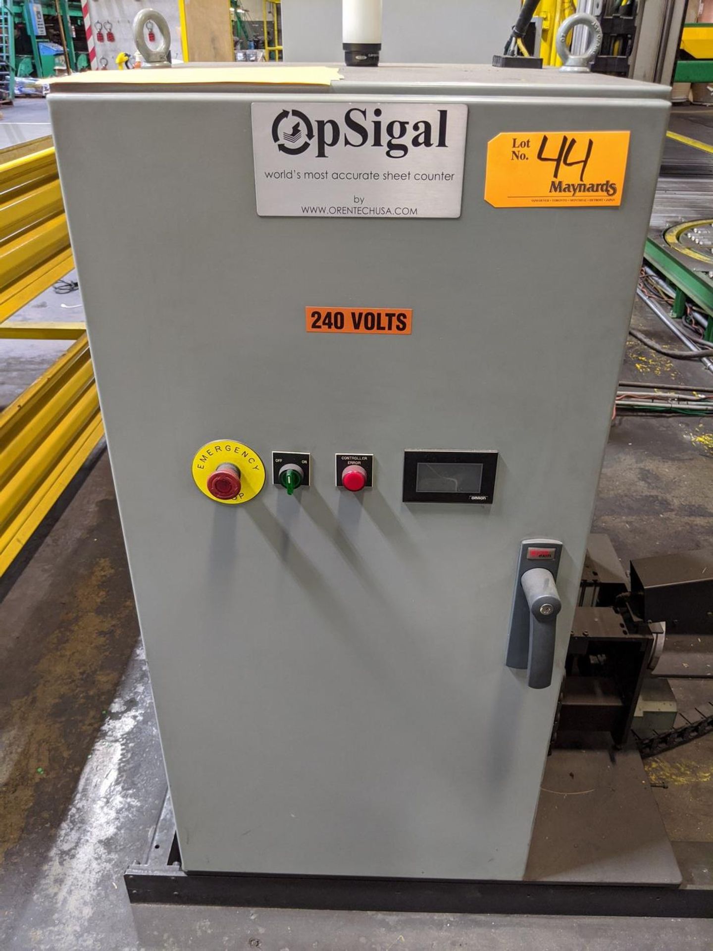 Oren Tech USA Mdl: OpSigal Sheet Counter, (Loc. Pico Rivera) - Image 3 of 4