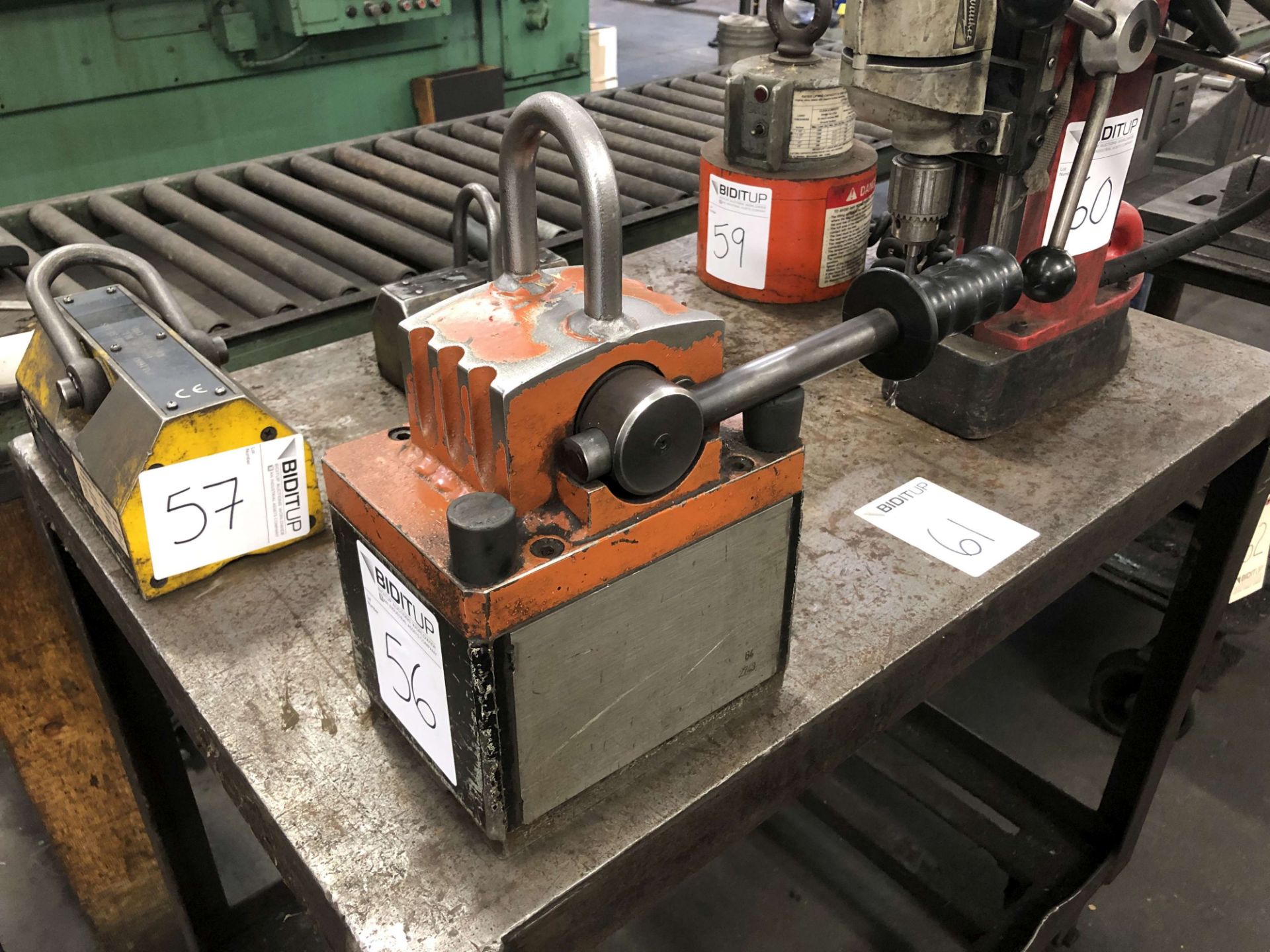 OS Walker CM-400 Toter Permanent Lift Magnet, Rated Lift Capacity: 0-880 Lbs, Magnet Weight: 73