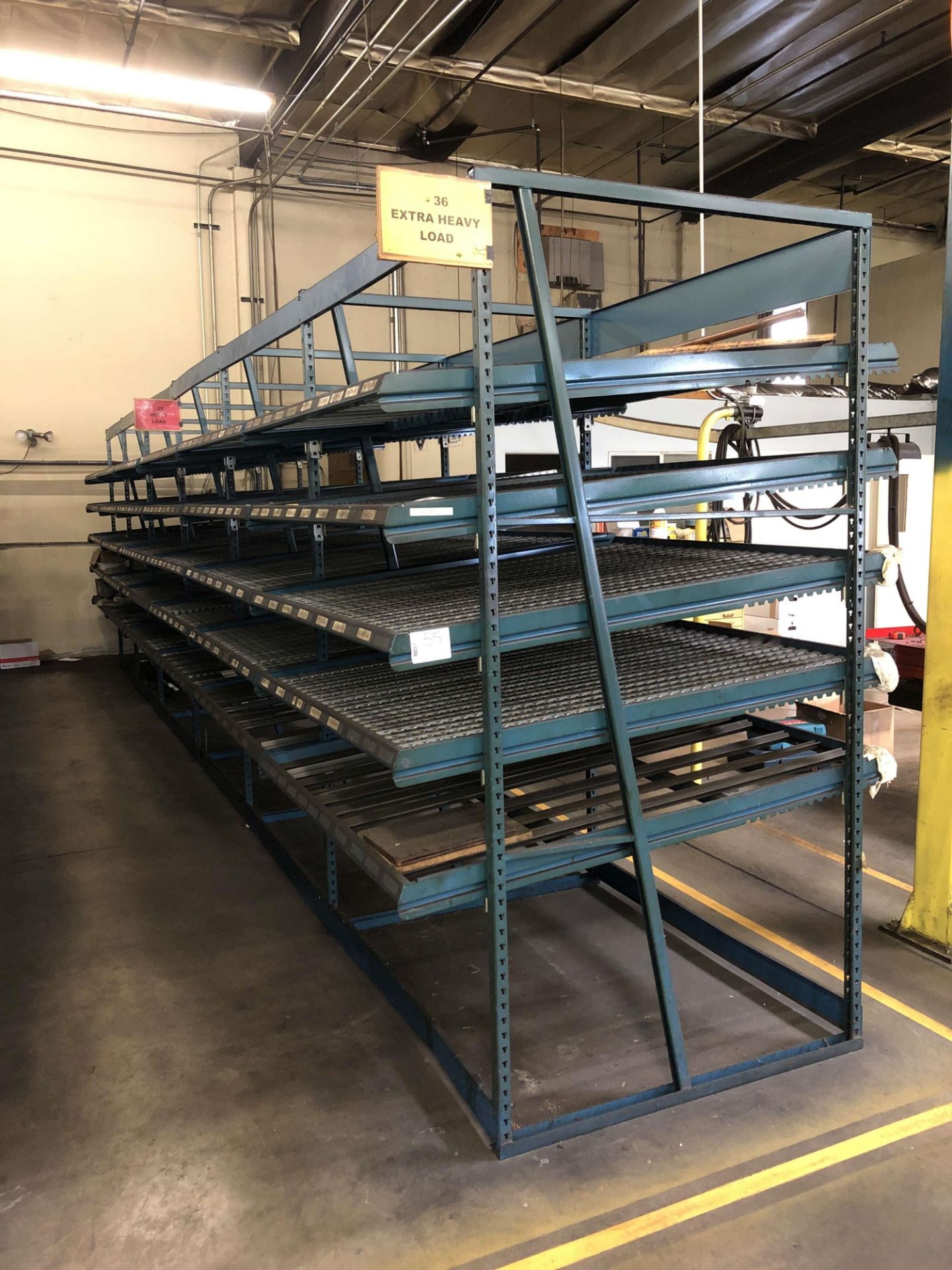 (2) Rows of Quickpick 5-Tier Gravity Flow Rack w/ Roller Lanes Decking, Shelves: 58" W x 5' Depth, - Image 4 of 6