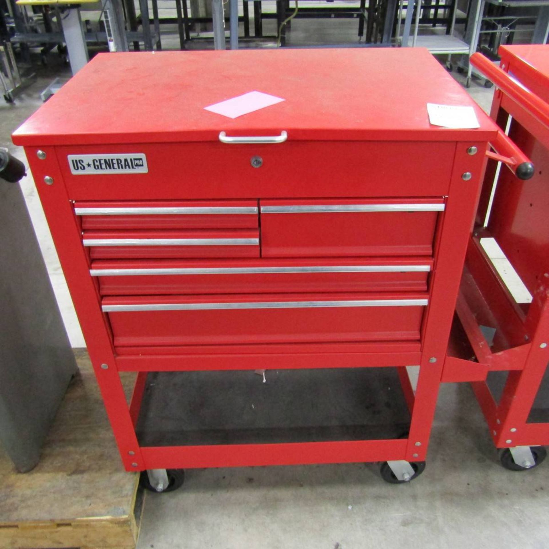 U.S. General 6-Drawer Tool Box on Casters