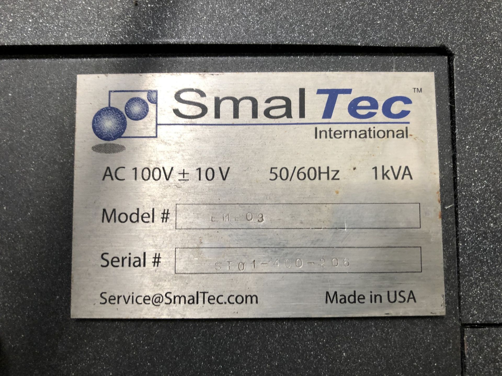 2014 SmalTec EM203 Multi-Process Micro Machine, X=7.87", Y=7.87", Z=3.93", High-Speed Spindle, - Image 11 of 14