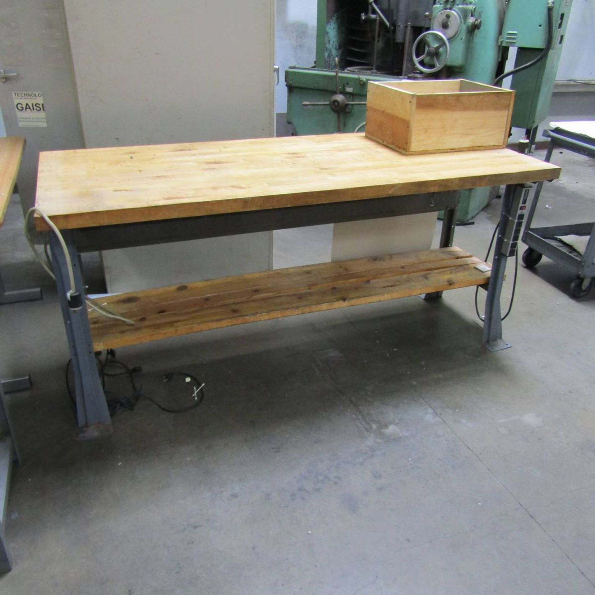 72" x 30" Butcher Block Table - Image 3 of 3