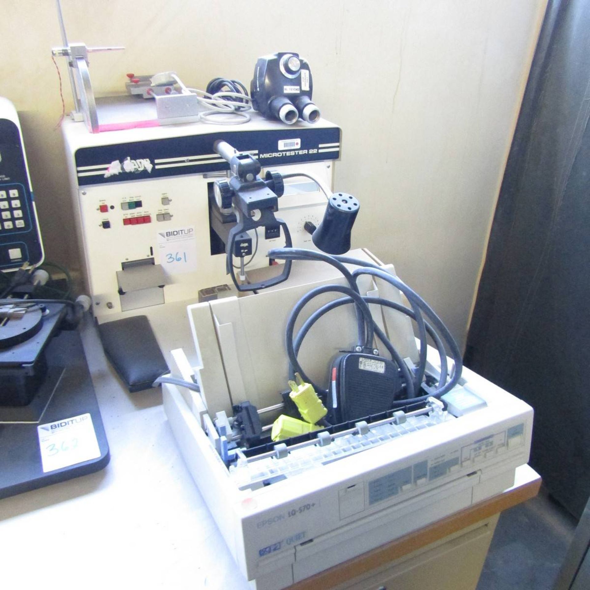 Dage Microtester 22 Wire Bond Puller & Shear Tester