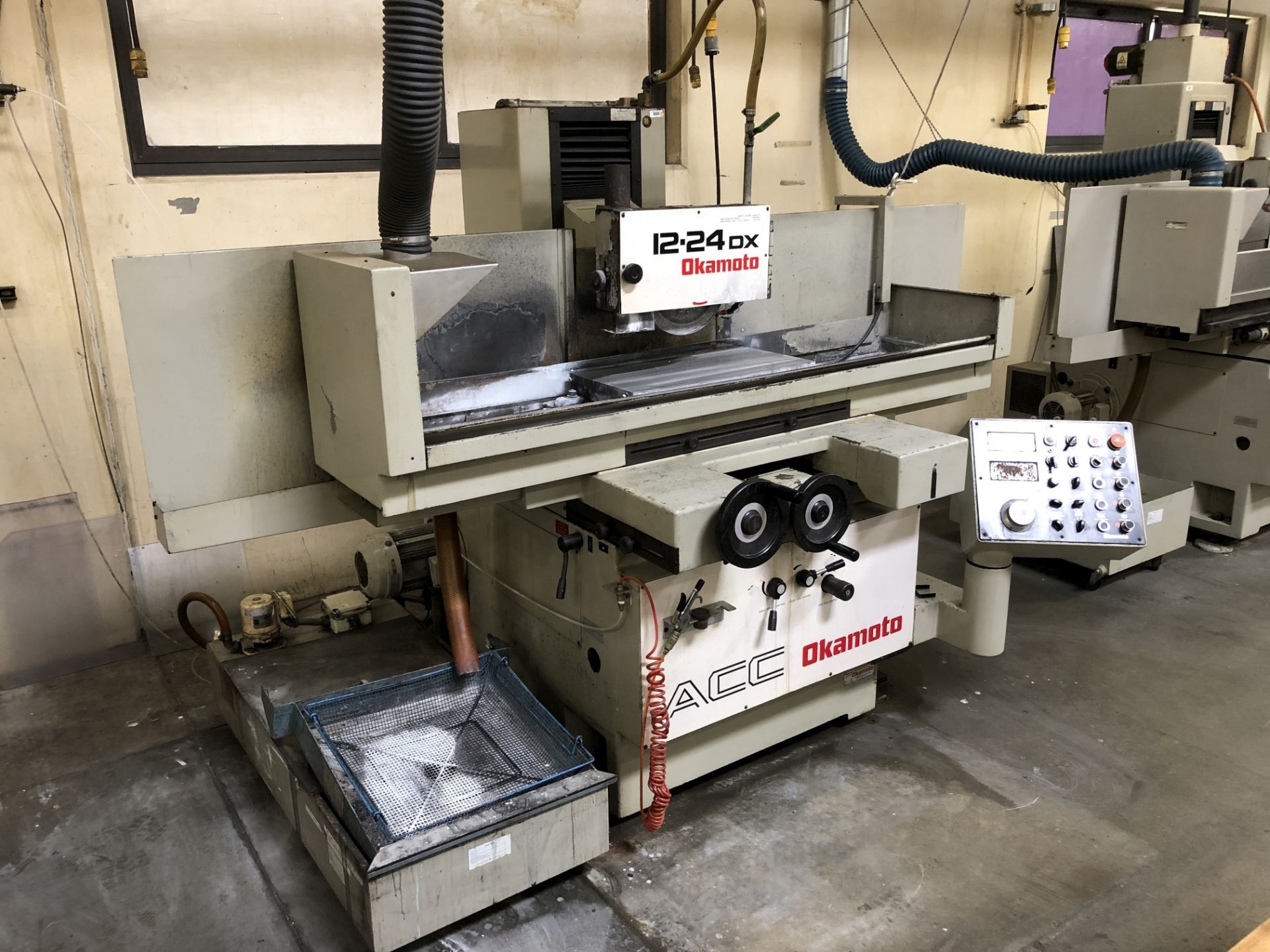 Okamoto ACC-12-24DX Surface Grinder, 12" x 24" Electro Magnetic Chuck, S/N 63793 (SPT #21) - Image 2 of 12