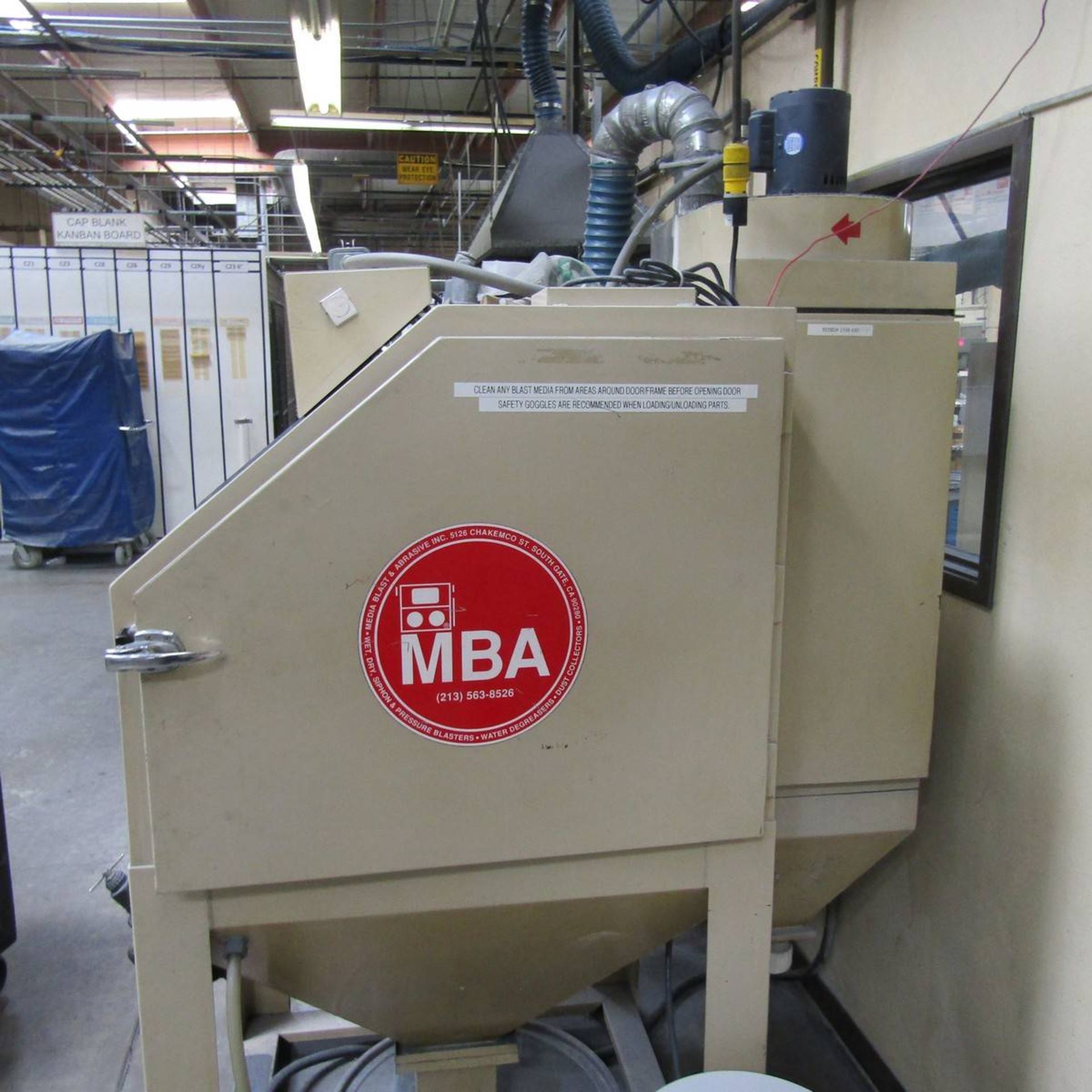 MBA N-200-3 Blast Cabinet - Image 3 of 4