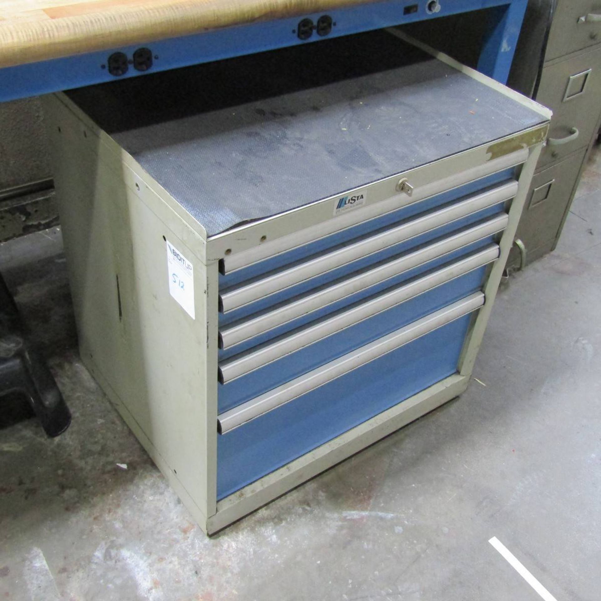 Lista 5-Drawer Heavy Duty Parts Cabinet